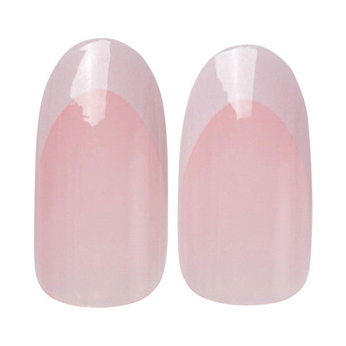 Cala - Glam Couture Oval French Medium Press On Nails