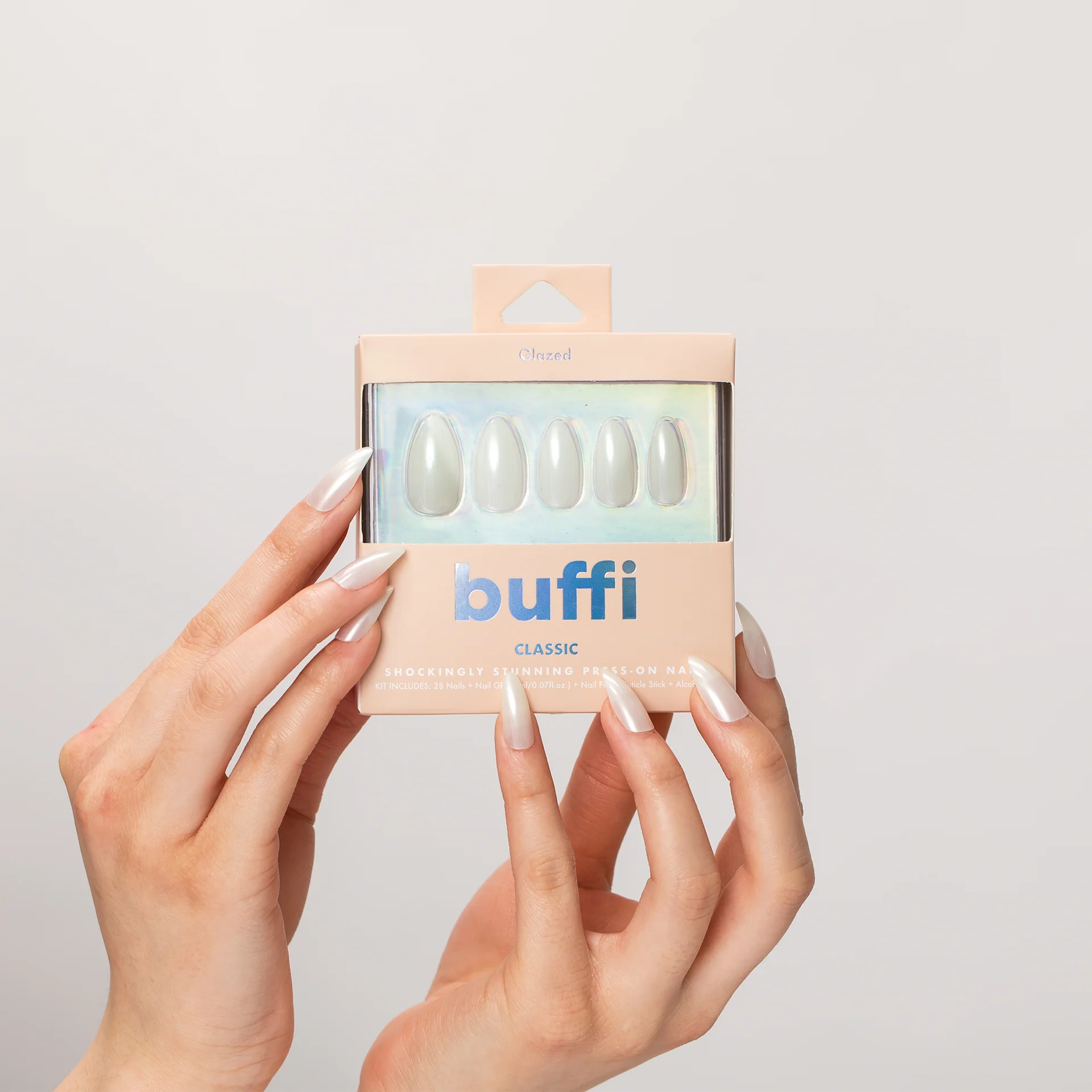 Kara Beauty - Buffi Press On Nails Glazed – Discount Beauty Boutique