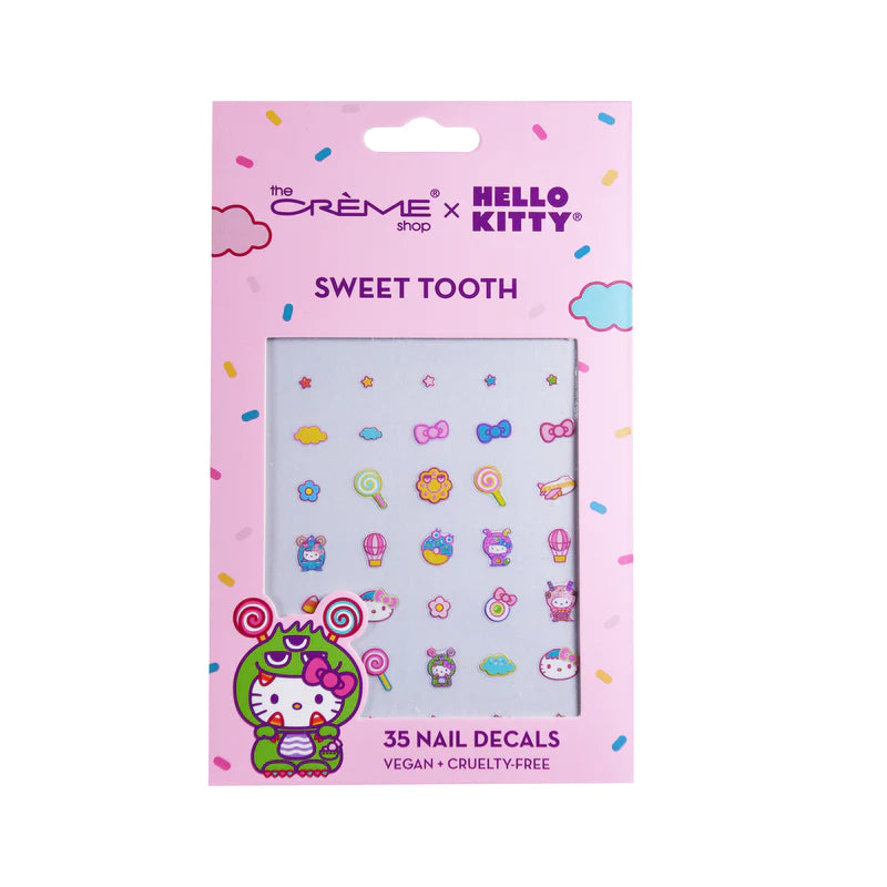 The Creme Shop - Hello Kitty Nail Decal Sheet Sweet Tooth