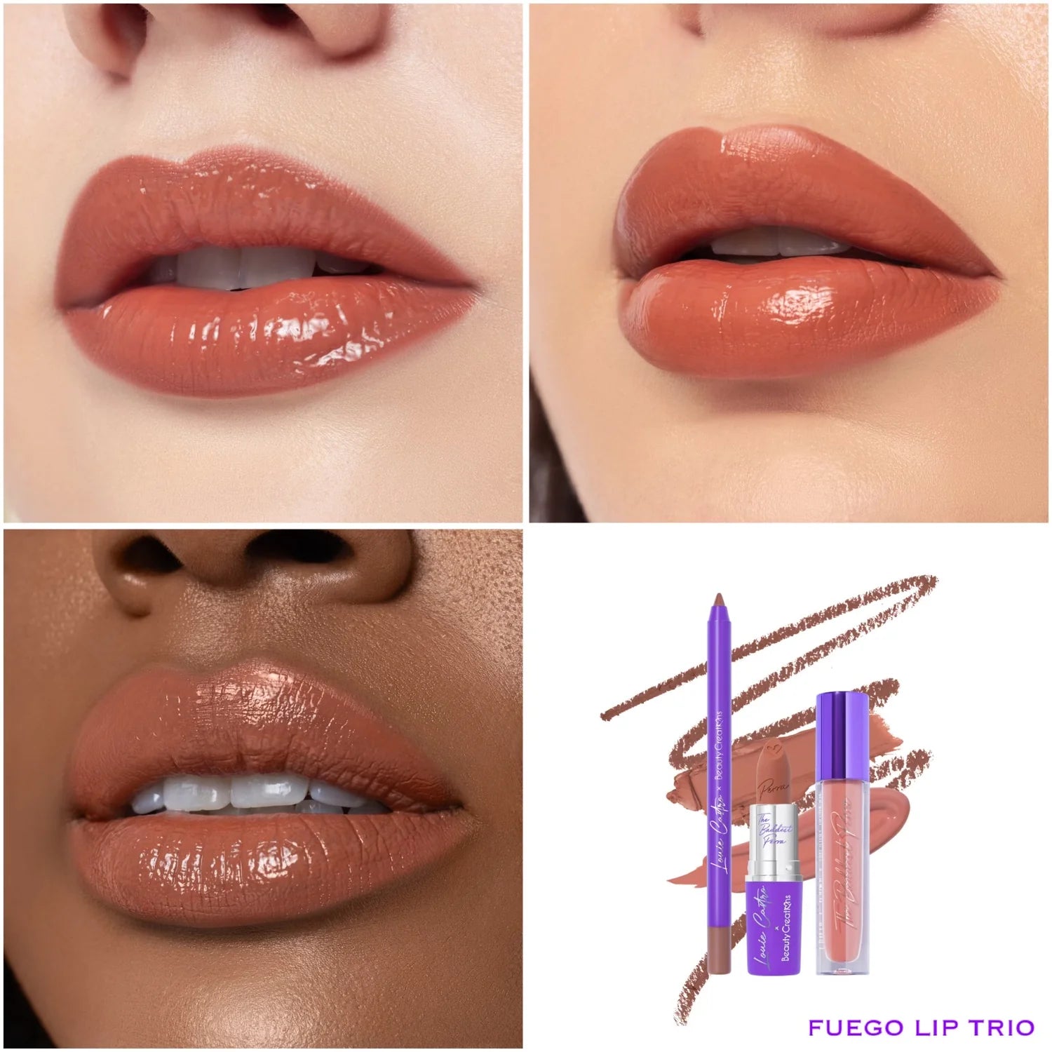 Beauty Creations - Louie Castro Fuego Lip Trio