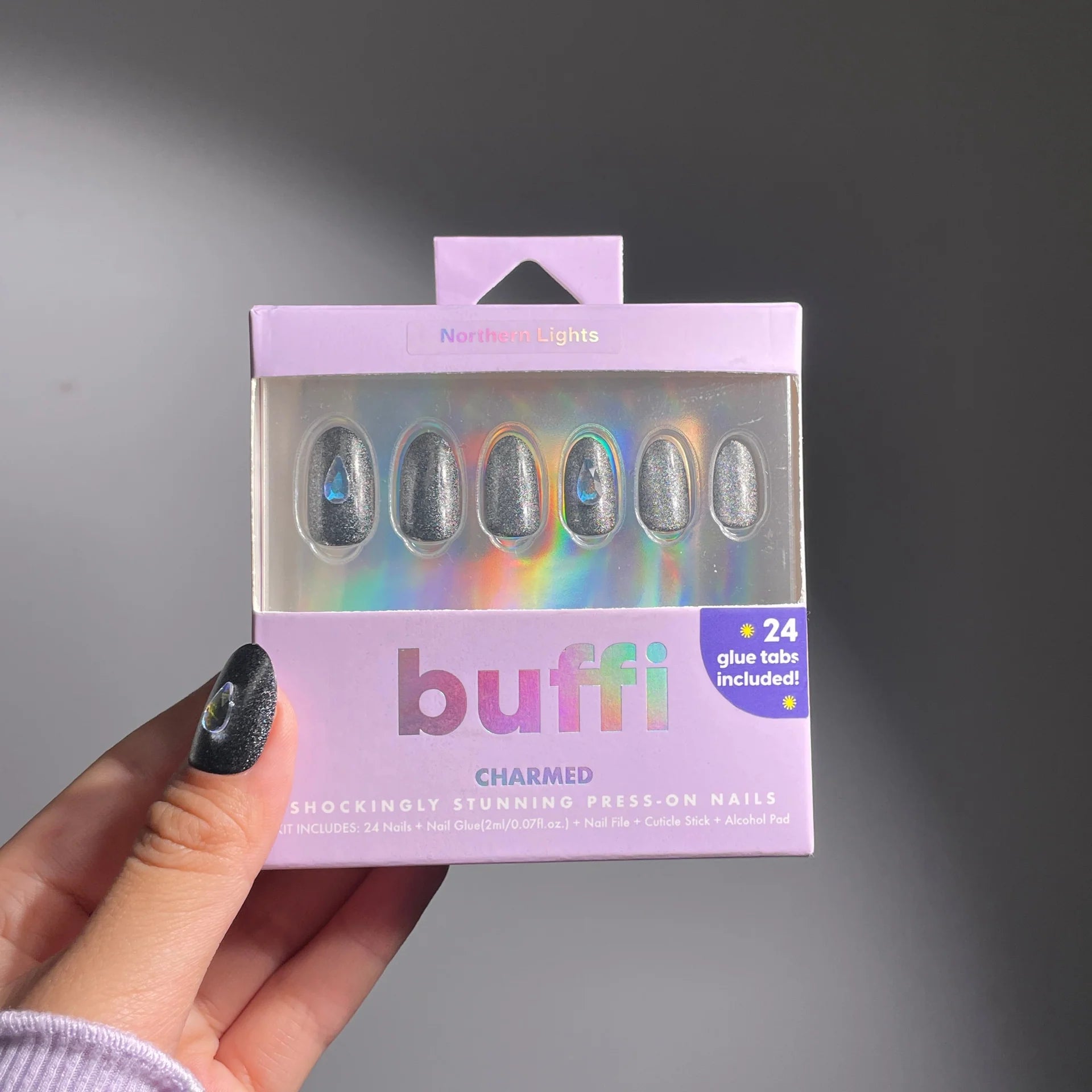 Kara Beauty - Buffi Press On Nails Northern Lights