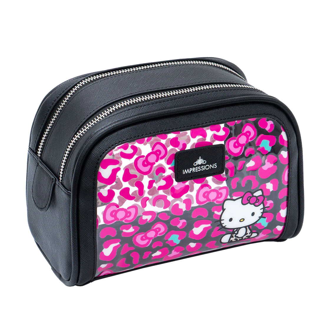 Impressions Vanity - Hello Kitty Double Zipper Cosmetic Case
