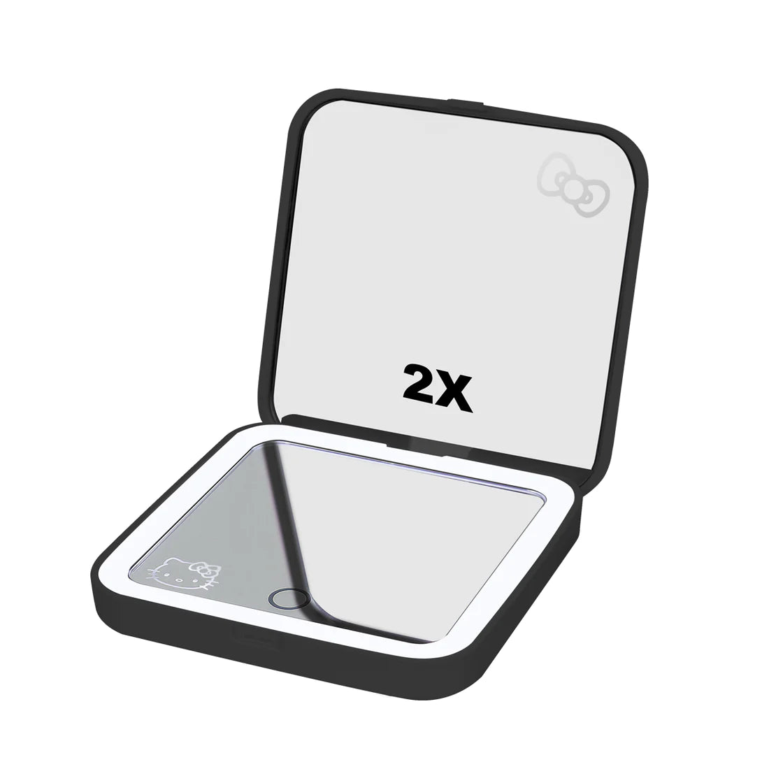 Impressions Vanity - Hello Kitty Supercute Compact Mirror with Magnification Black
