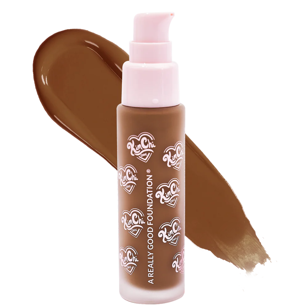 KimChi Chic - A Really Good Foundation 135D Deep + Warm Undertones