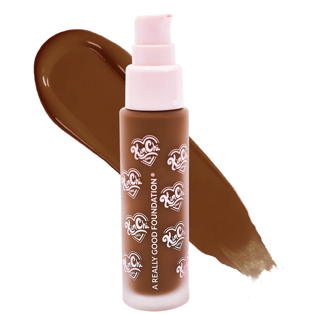 KimChi Chic - A Really Good Foundation 137D Deep + Cool Red Undertones