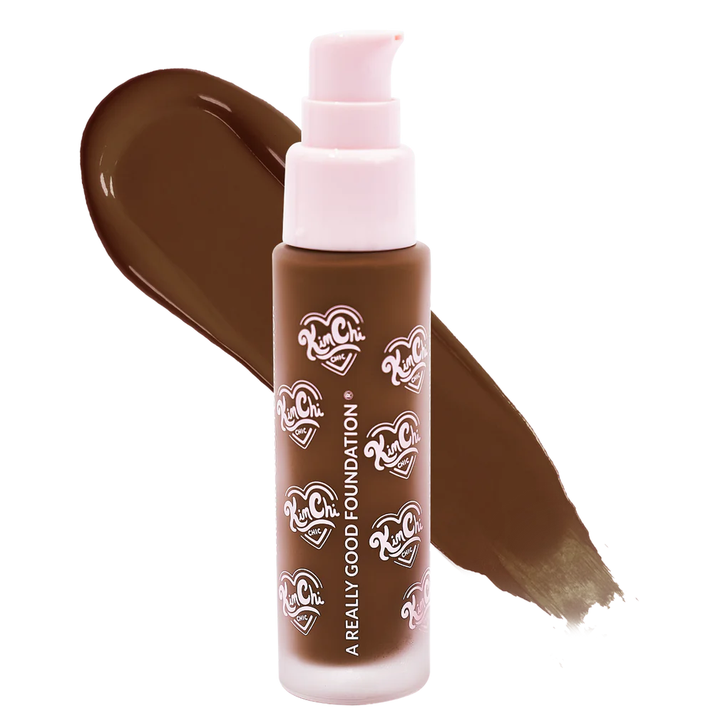 KimChi Chic - A Really Good Foundation 138D Deep + Cool Neutral Undertones