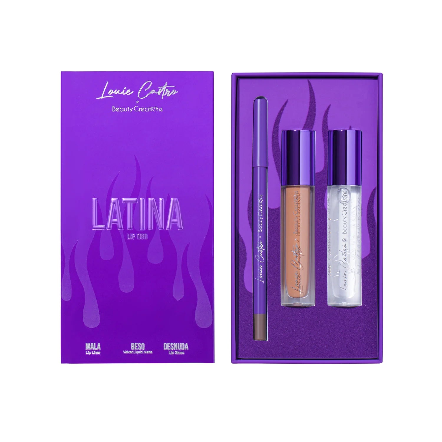 Beauty Creations - Louie Castro Latina Lip Trio