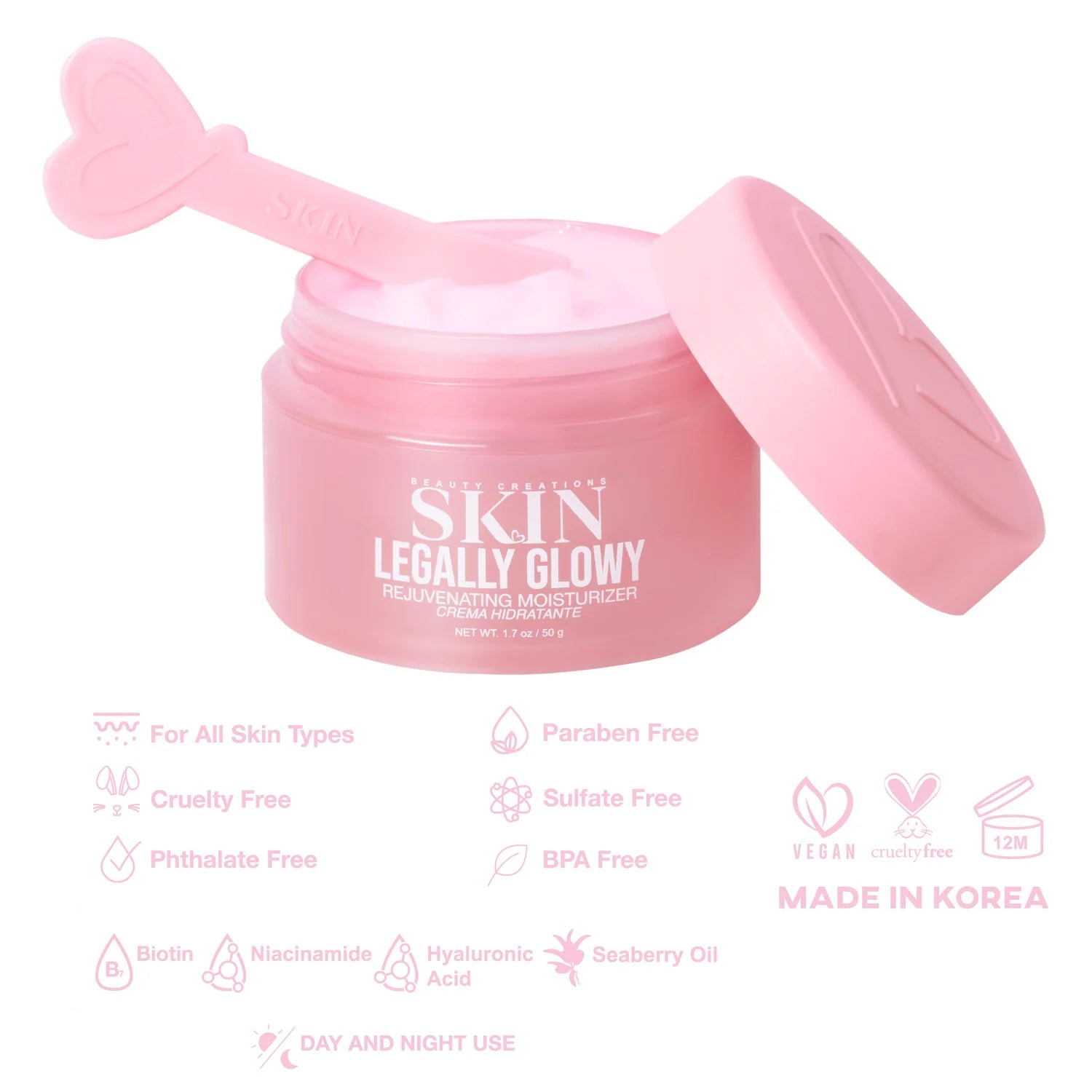 Beauty Creations - Legally Glowy Rejuvenating Moisturizer