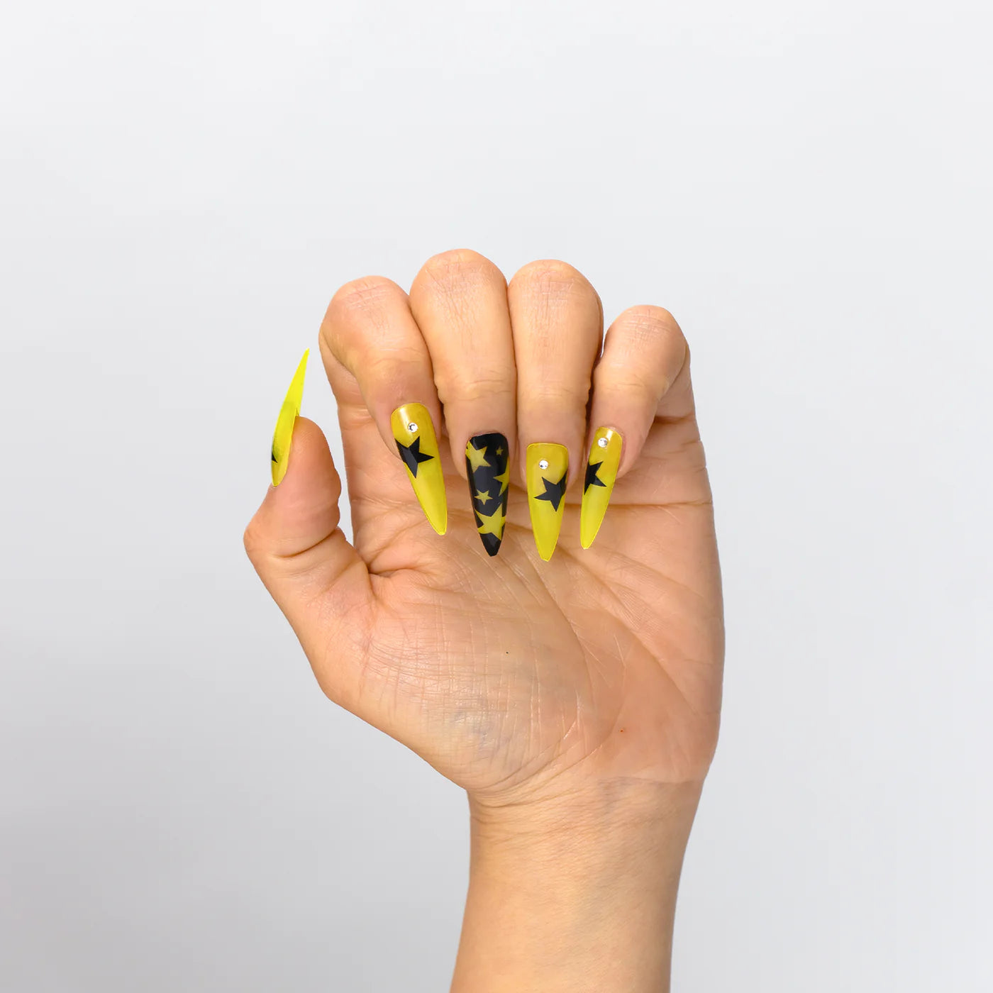 Kara Beauty - Buffi Press On Nails Lime Jello