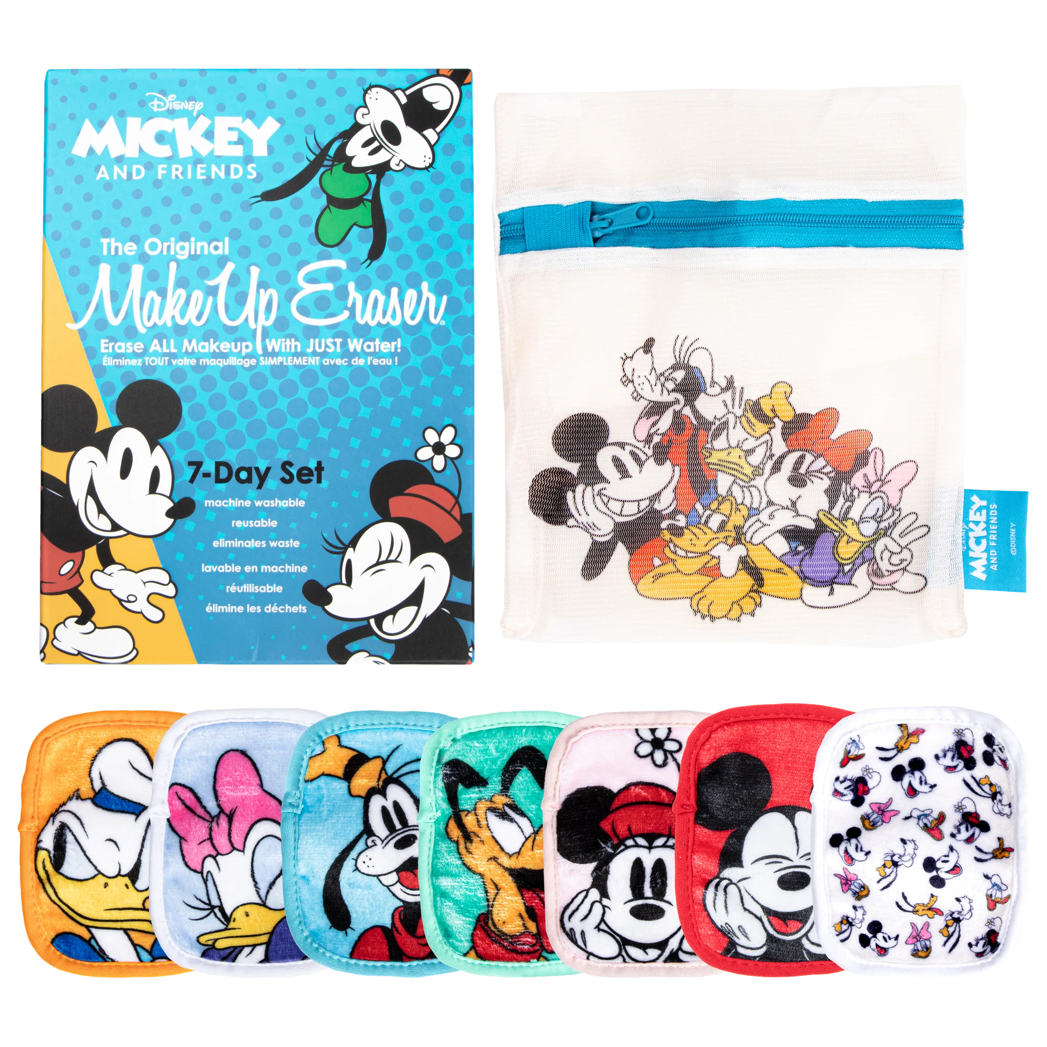 MakeUp Eraser - Mickey & Friends 7-Day Set