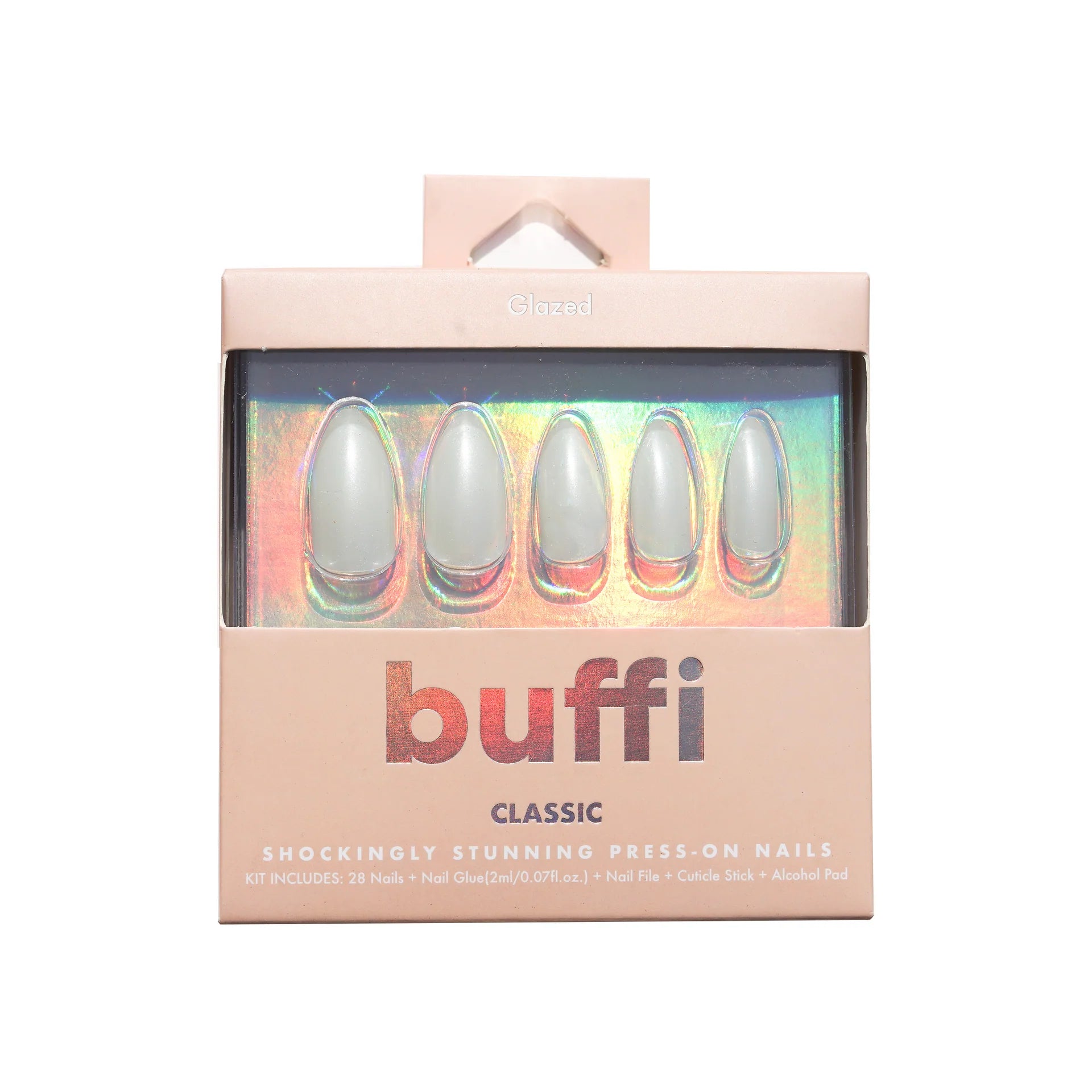 Kara Beauty - Buffi Press On Nails Glazed