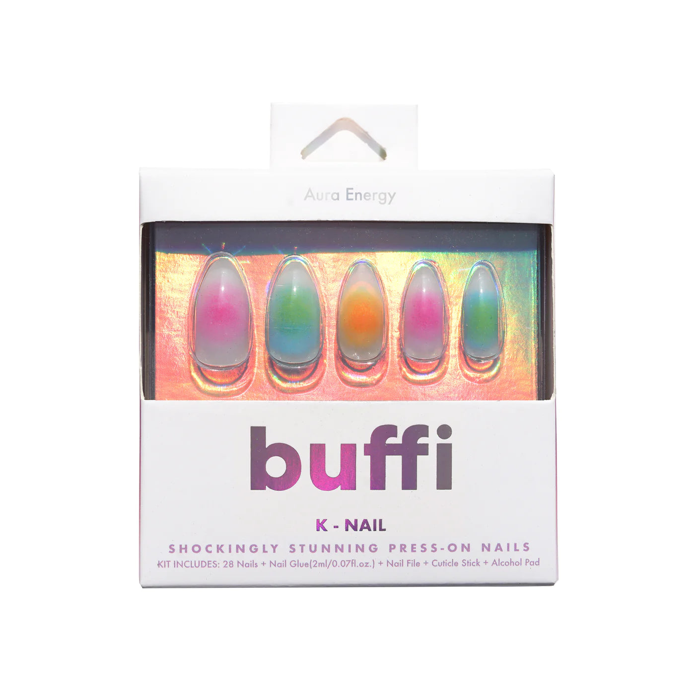 Kara Beauty - Buffi Press On Nails Aura Energy