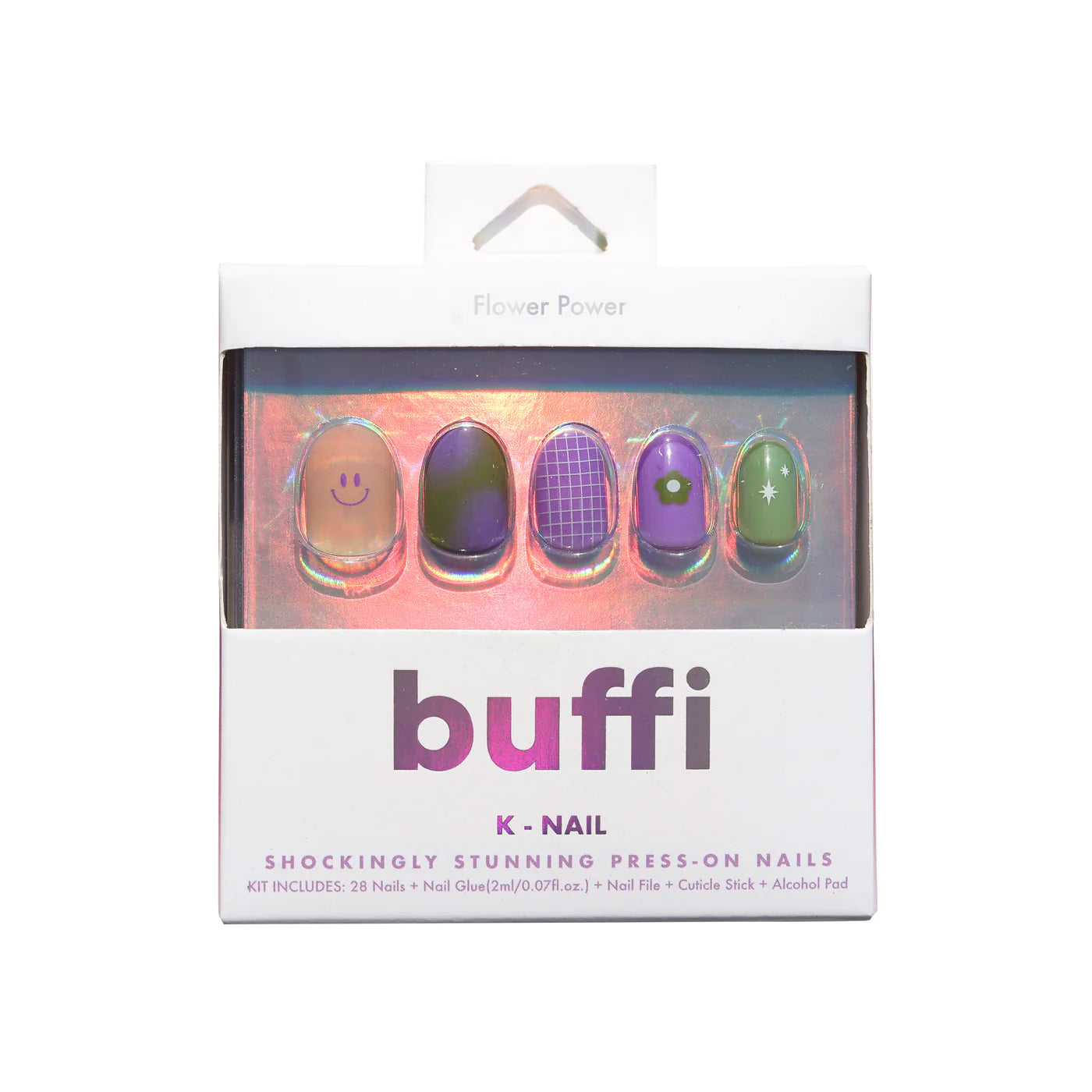 Kara Beauty - Buffi Press On Nails Flower Power