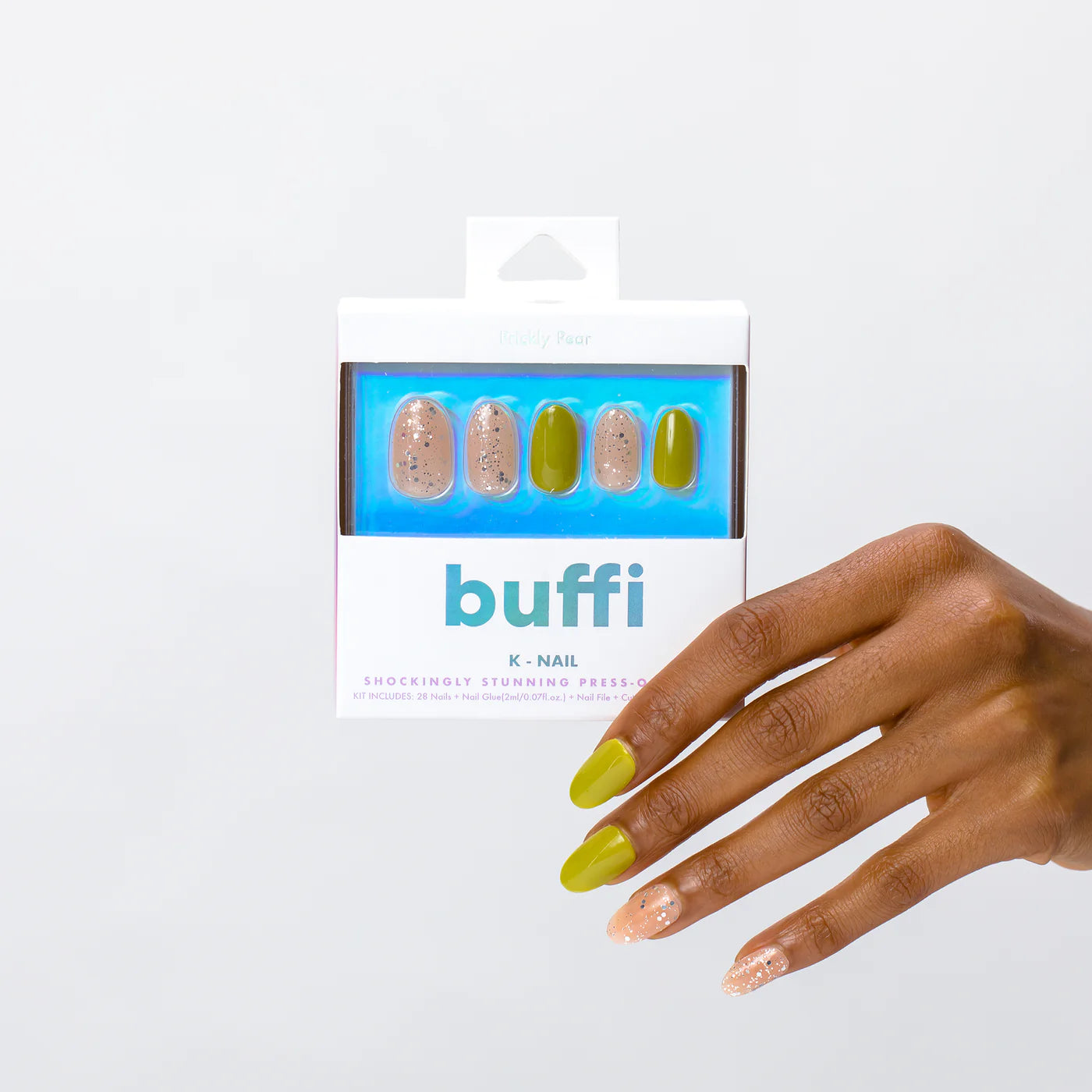 Kara Beauty - Buffi Press On Nails Prickly Pear