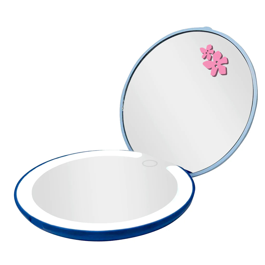 Impressions Vanity - Stitch LED Rechargeable Compact Mirror Blue