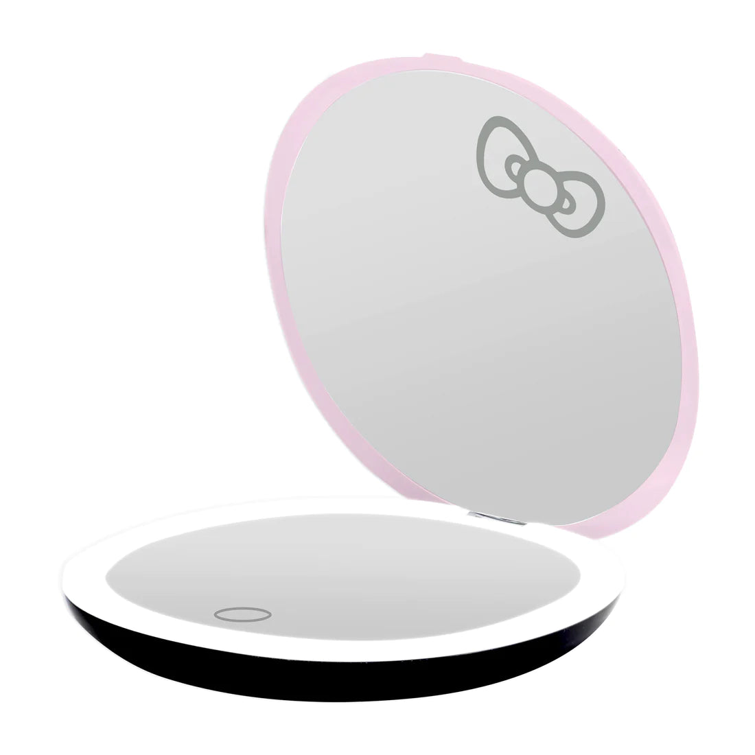 Impressions Vanity - Hello Kitty Supercute Signature Print LED Compact Mirror Pink