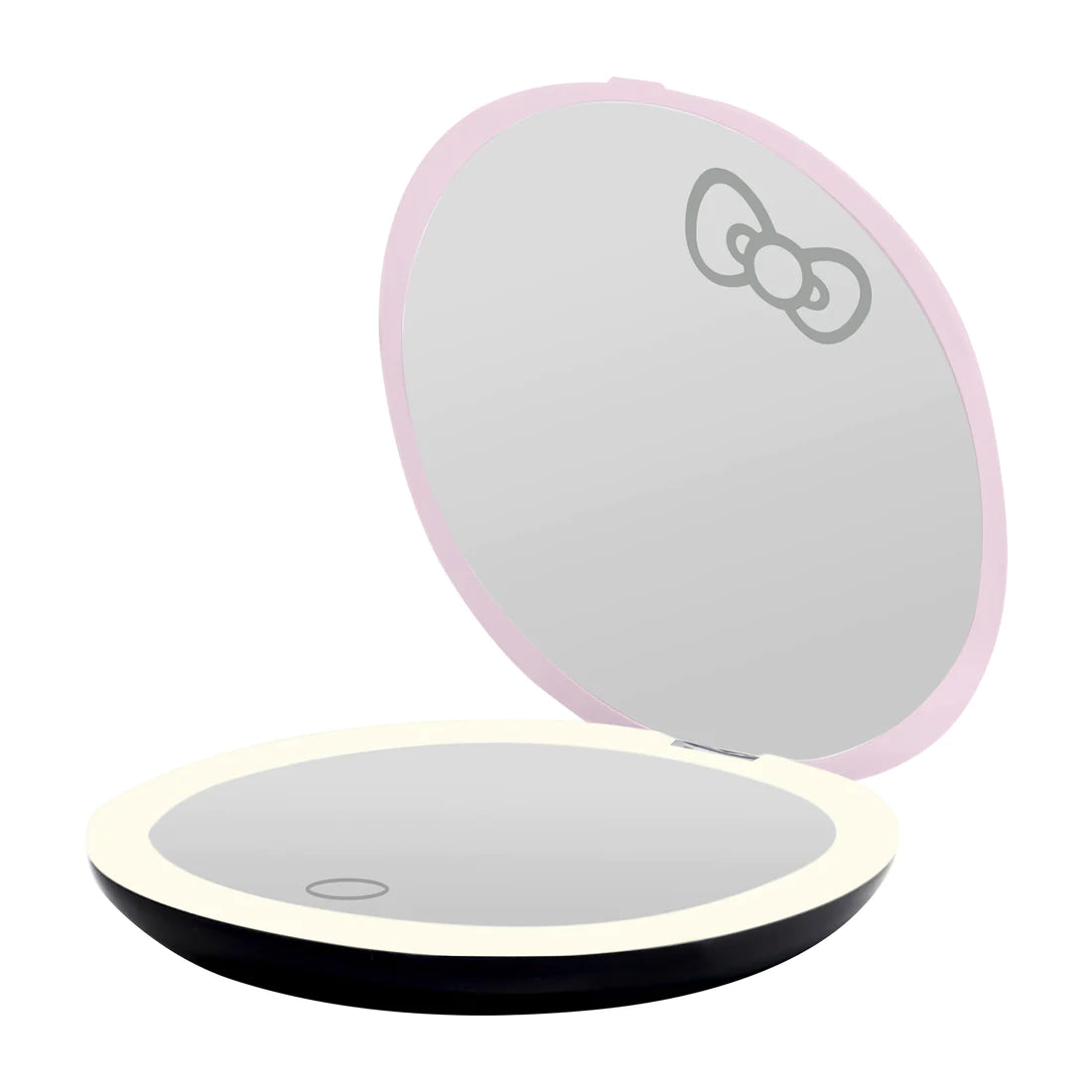 Impressions Vanity - Hello Kitty Supercute Signature Print LED Compact Mirror Pink