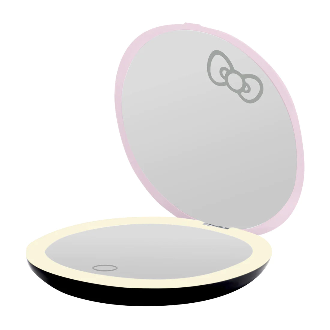 Impressions Vanity - Hello Kitty Supercute Signature Print LED Compact Mirror Pink