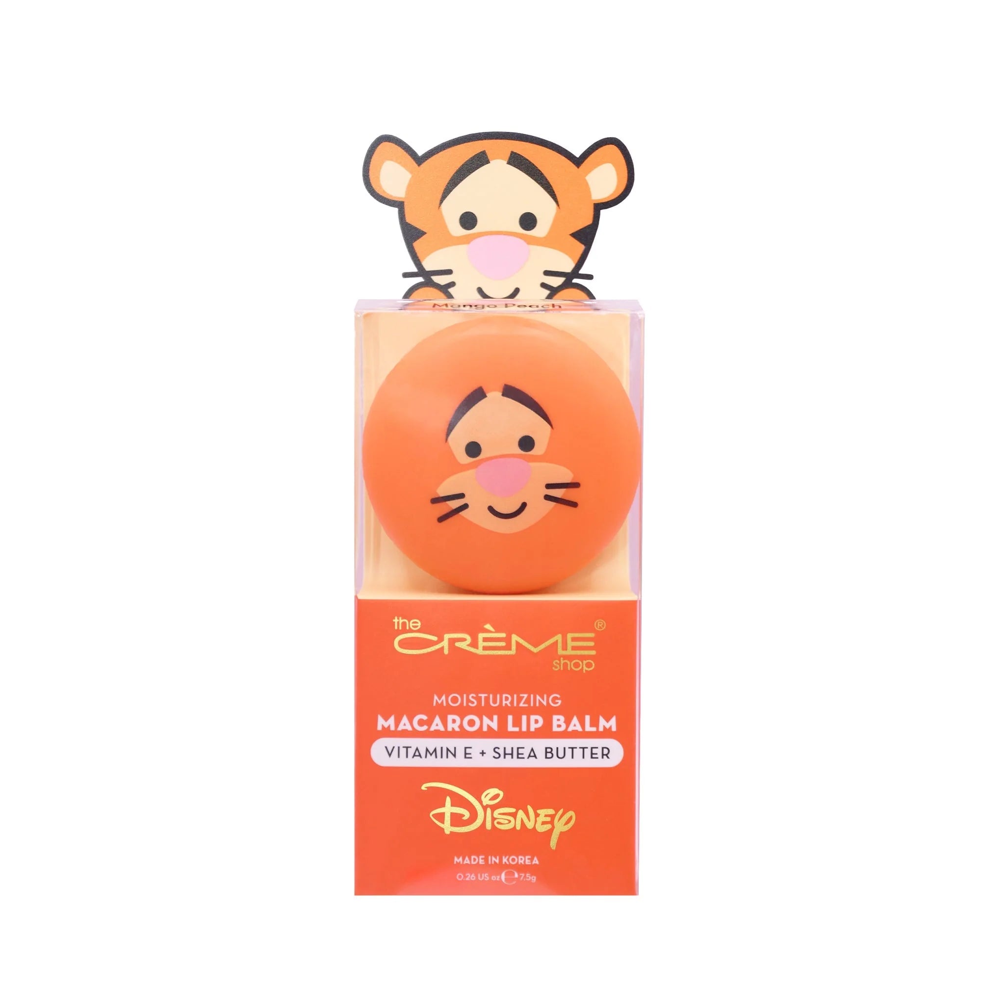 The Creme Shop - Disney Tigger Macaron Lip Balm Mango Peach