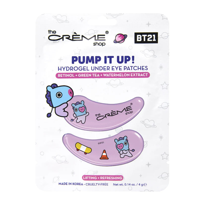The Creme Shop - BT21 Pump It Up! MANG Hydrogel Under Eye Patches Lifting & Refreshing