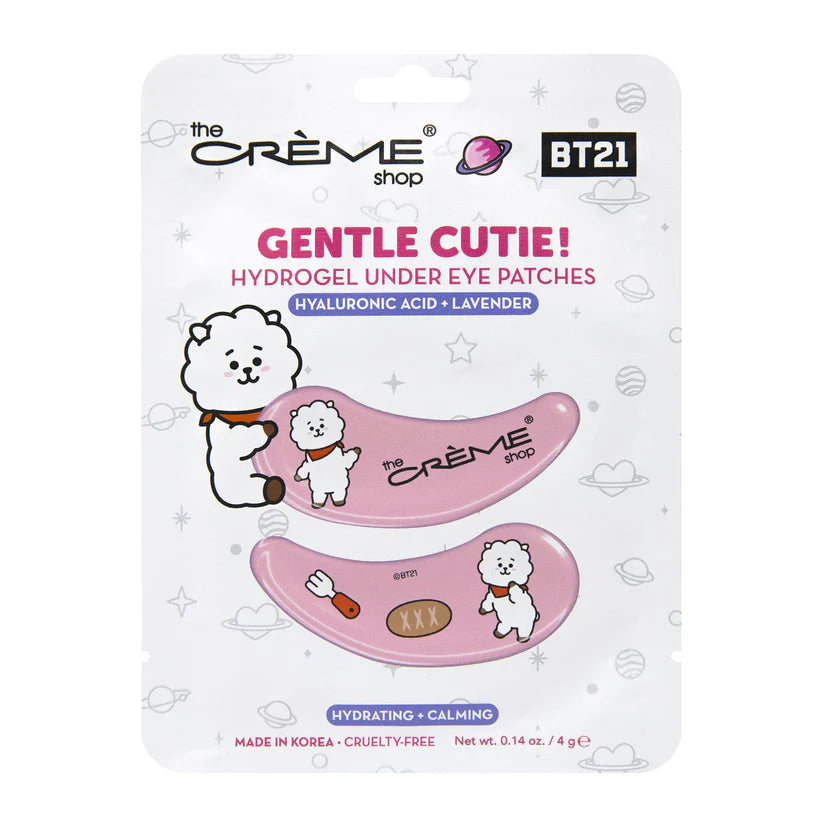 The Creme Shop - BT21 Gentle Cutie! RJ Hydrogel Under Eye Patches Hydrating & Calming