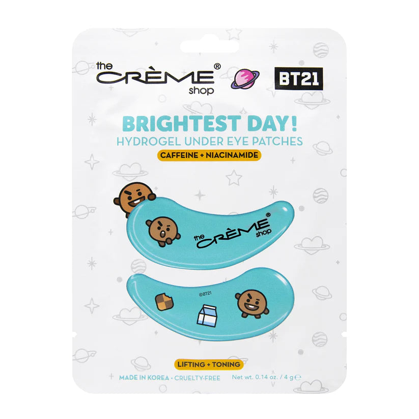 The Creme Shop - BT21 Brightest Day! SHOOKY Hydrogel Under Eye Patches Lifting & Toning