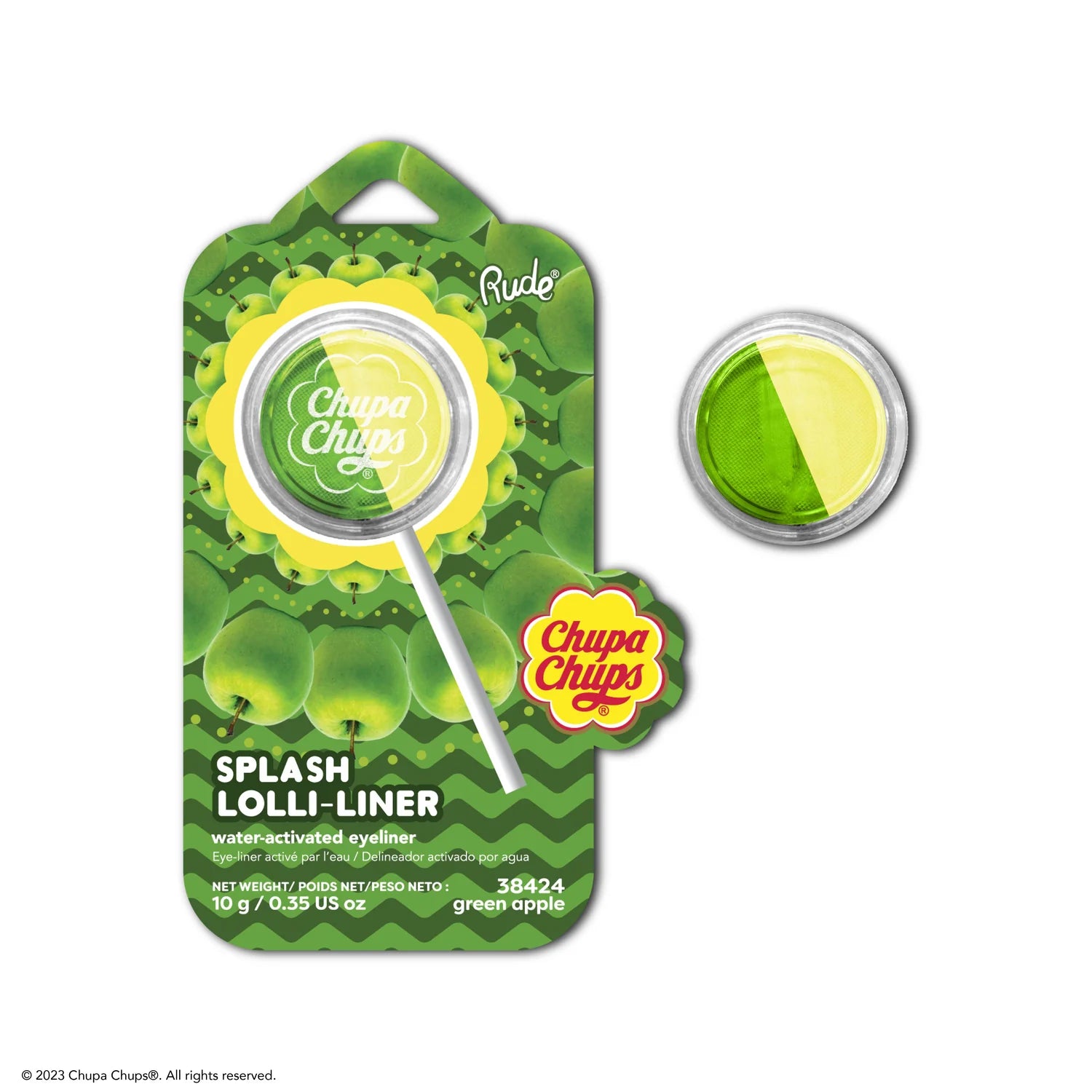 Rude Cosmetics - Chupa Chups Splash Lolli-Liner Green Apple