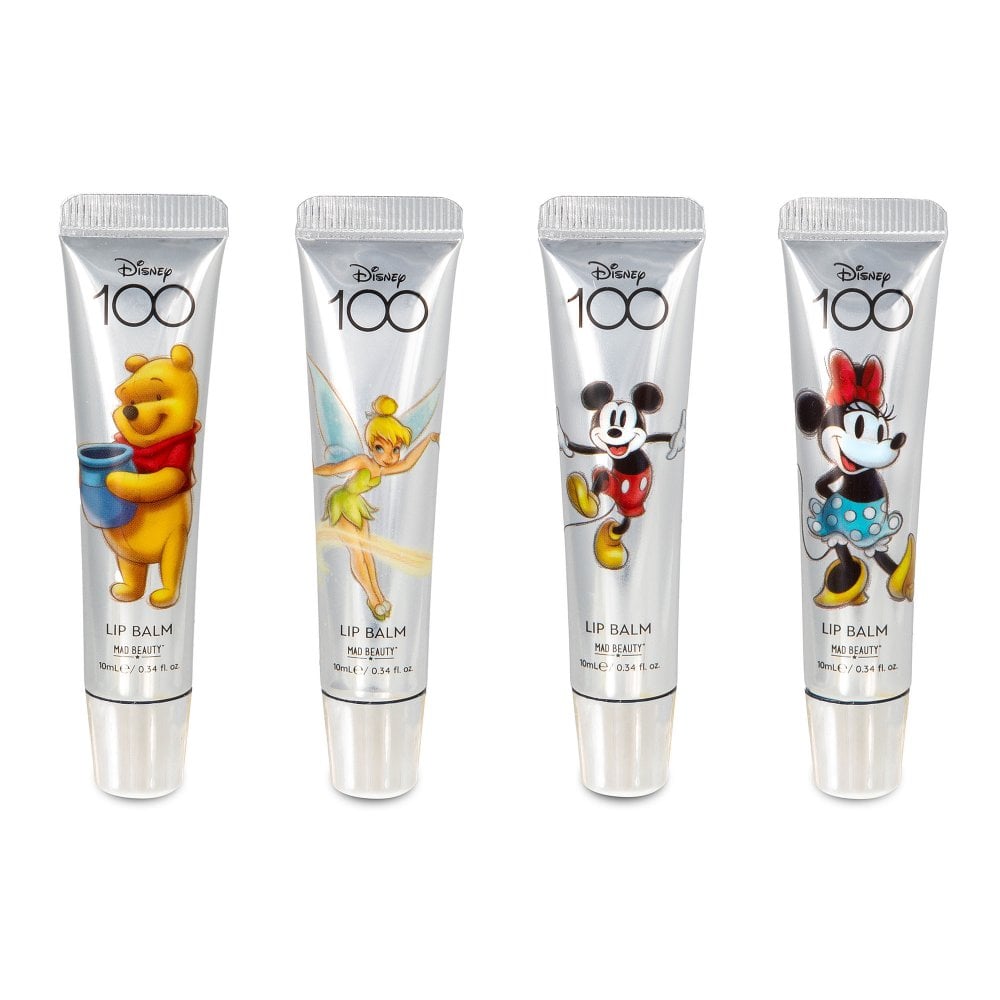 Mad Beauty - Disney 100 4pc Lip Balm Set