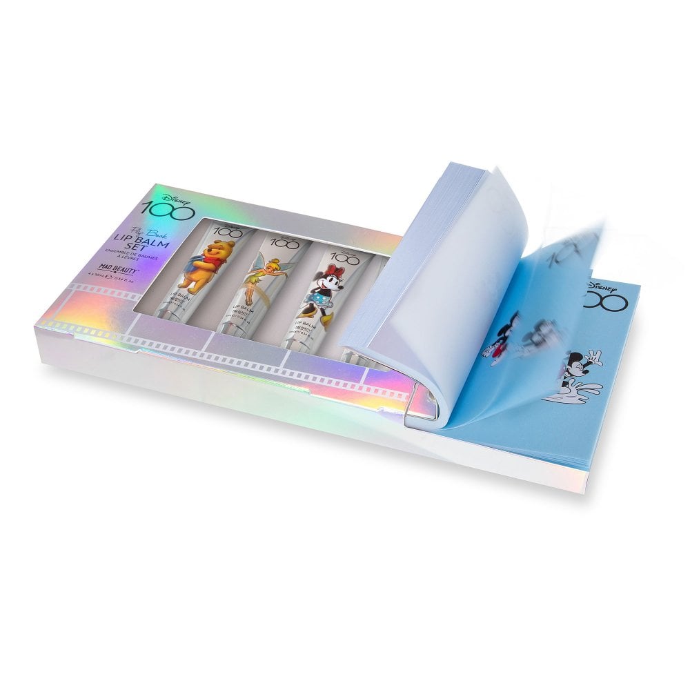 Mad Beauty - Disney 100 4pc Lip Balm Set