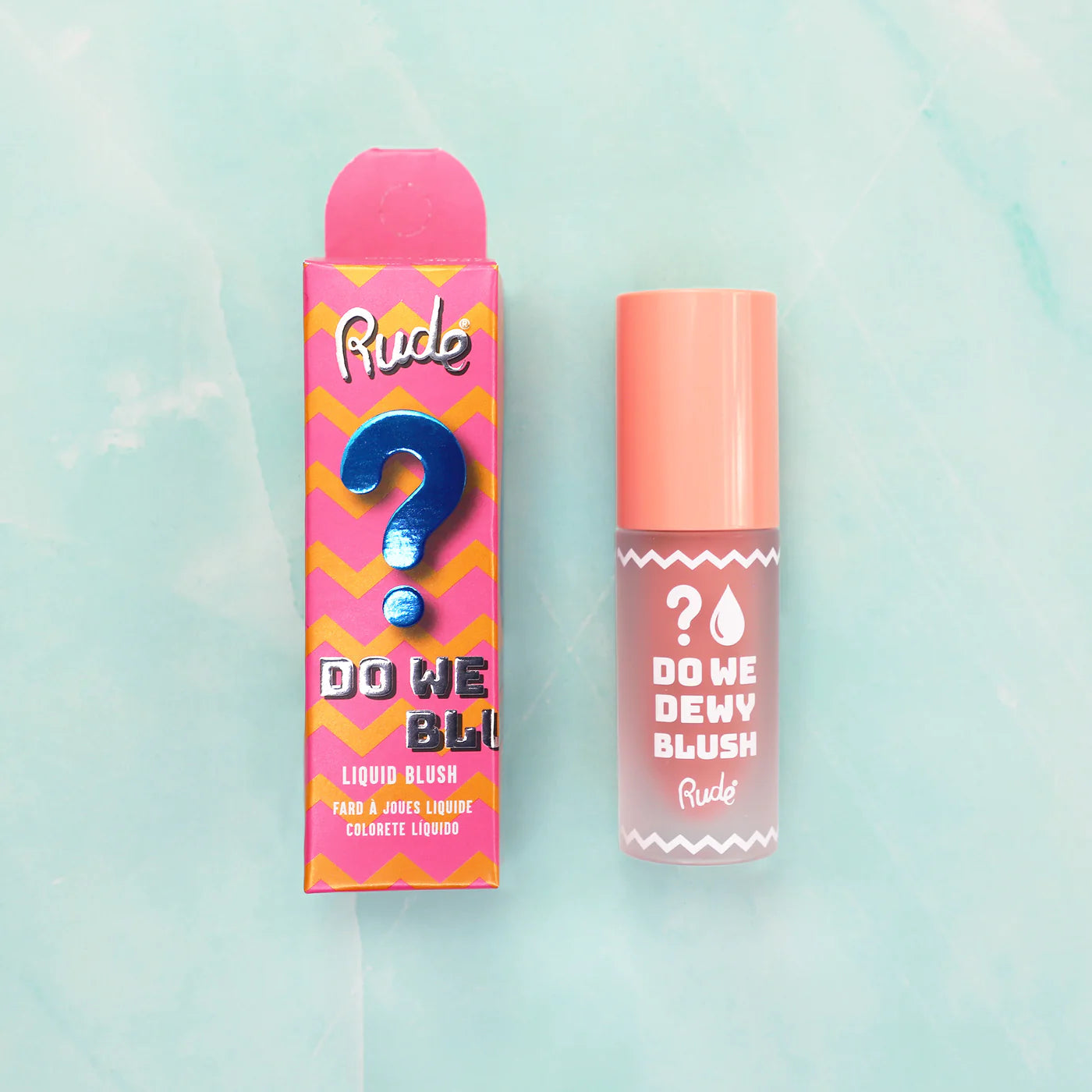 Rude Cosmetics - Do We Dewy Liquid Blush Peachy Pink