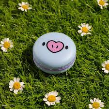 The Creme Shop - BT21 MANG Macaron Lip Balm - Grape Gummy (Clear)