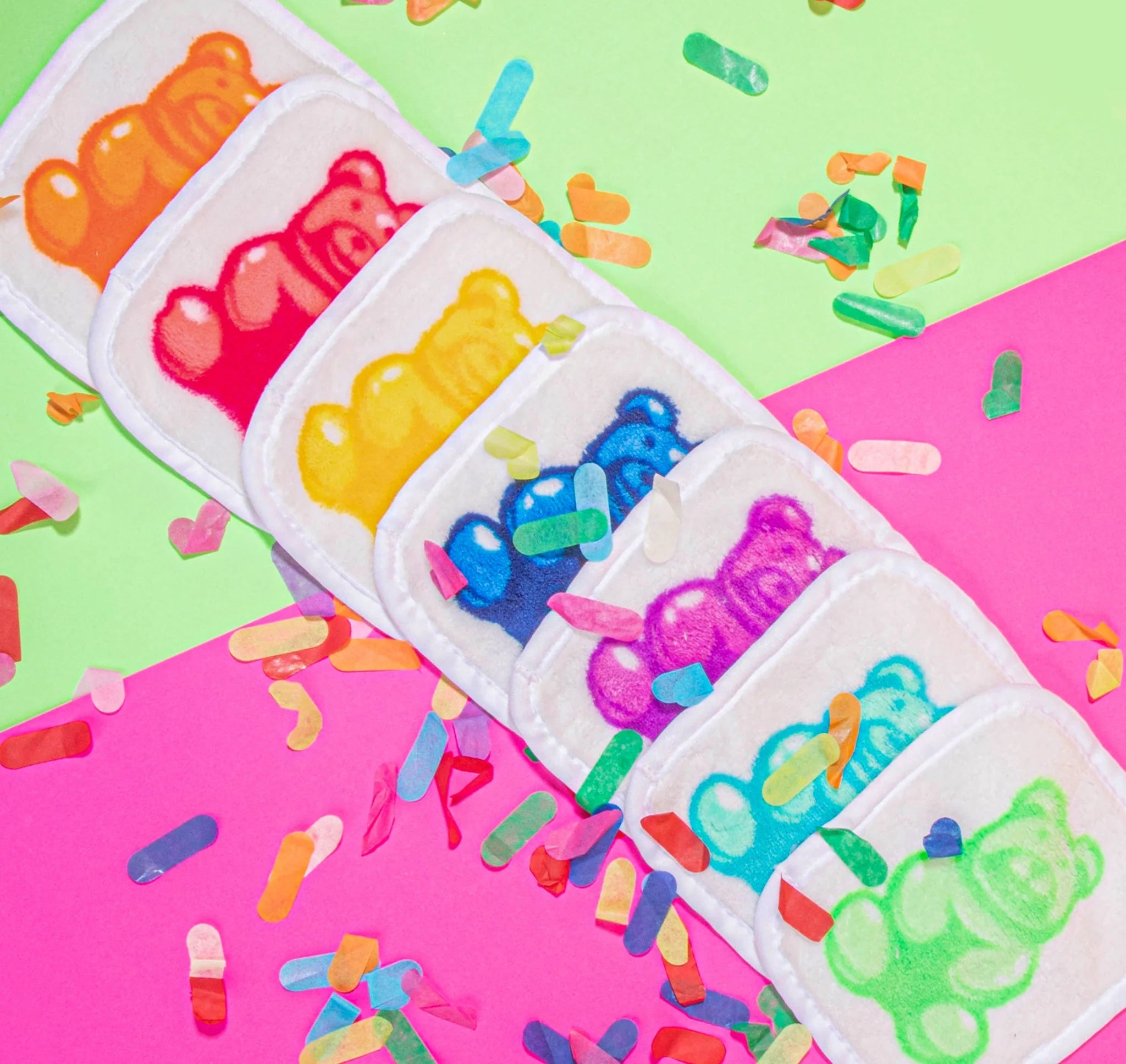 MakeUp Eraser - Gummy Bear 7-Day Set