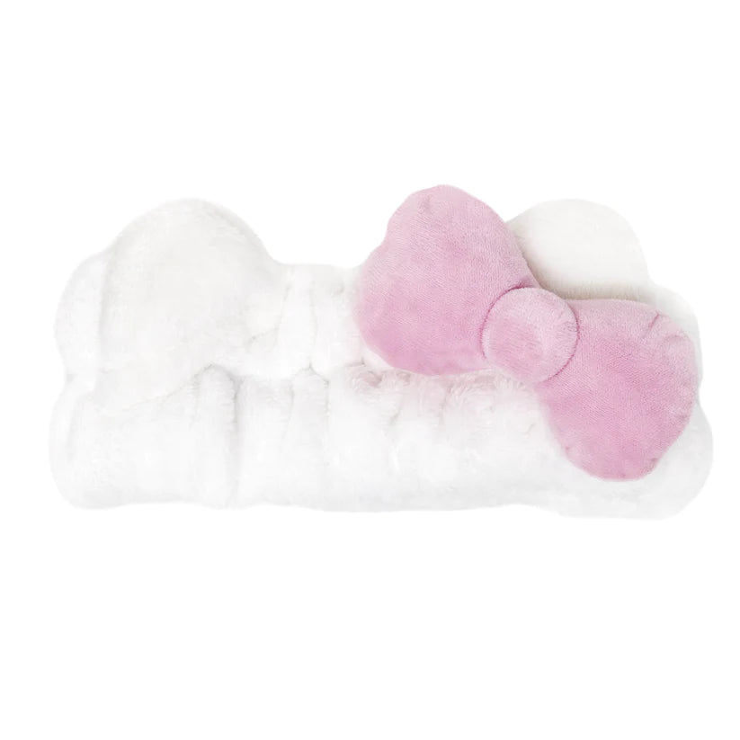 The Creme Shop - Plush Spa Headband with Hello Kitty's Signature Bow Pink