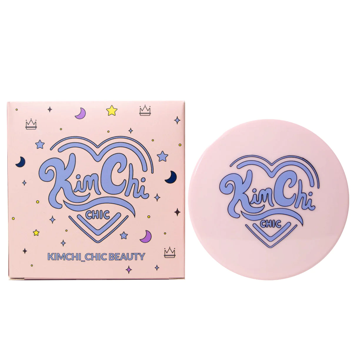 KimChi Chic - Round Compact Mirror Rosy