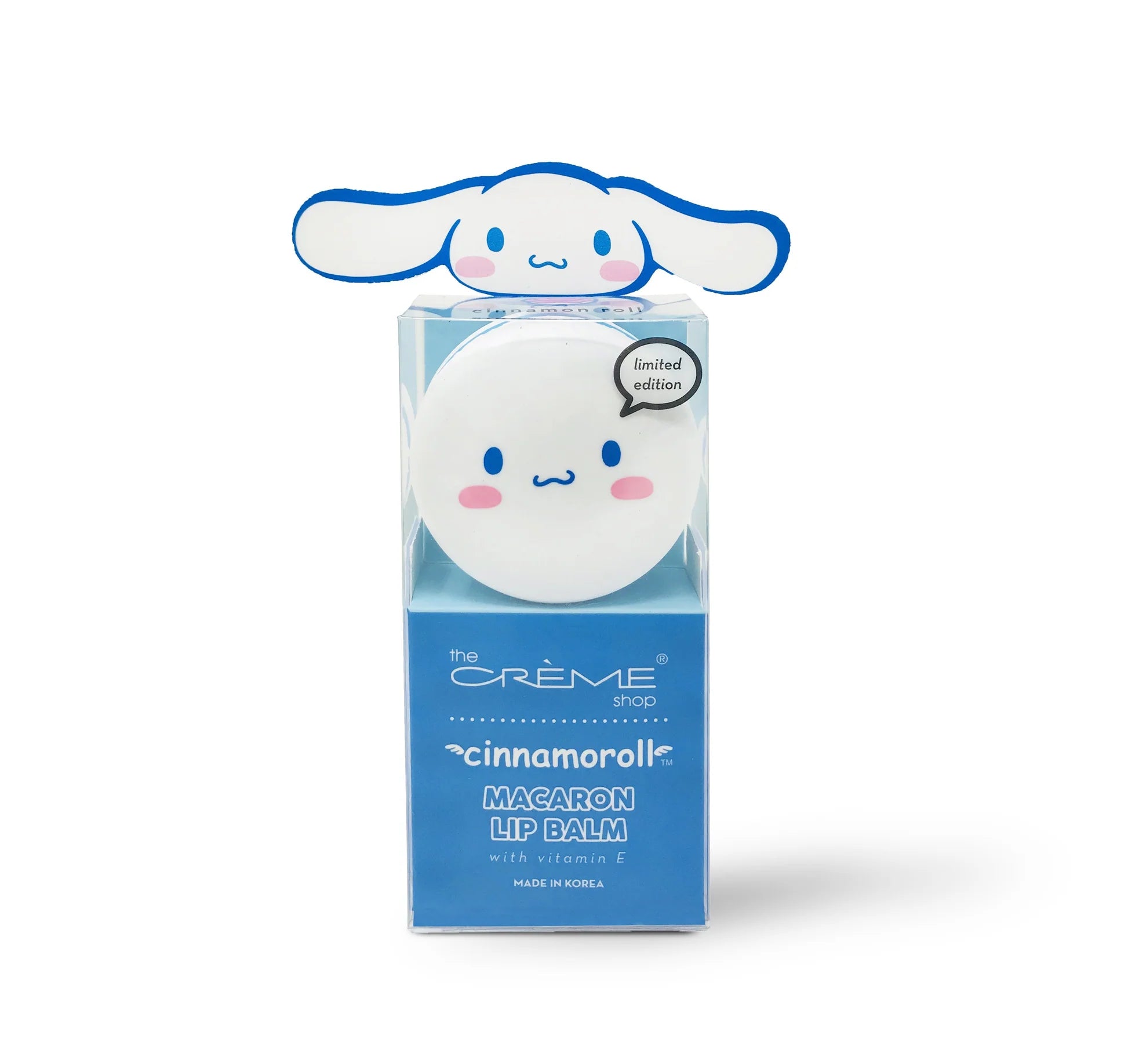 The Creme Shop - Cinnamoroll Macaron Lip Balm - Cinnamon Roll