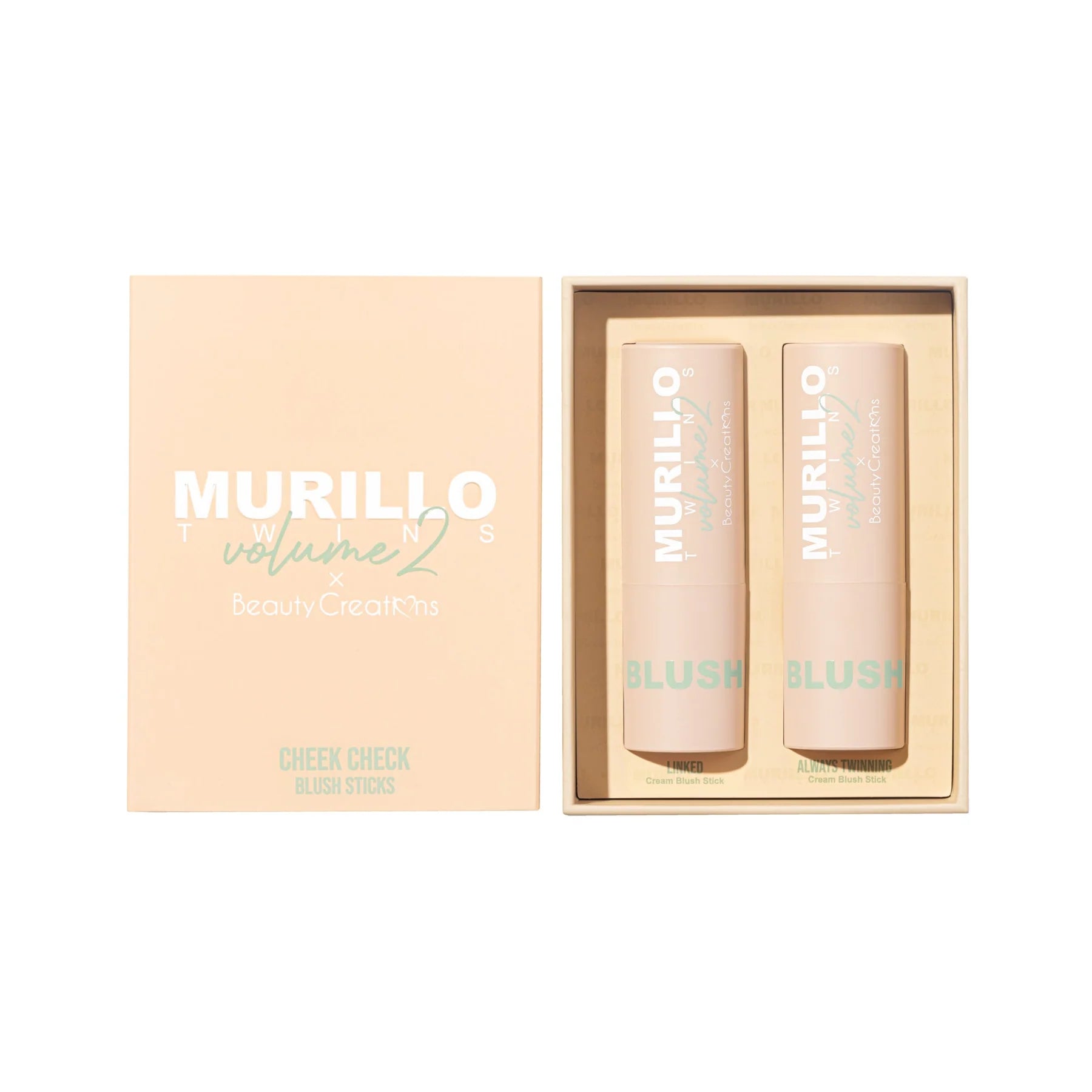Beauty Creations - Murillo Twins Vol. 2 Cheek Check Blush Sticks