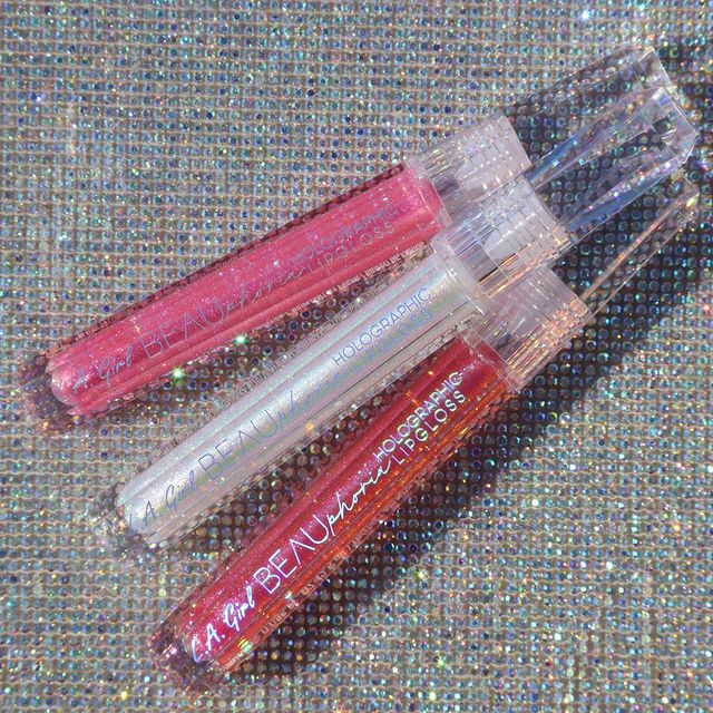 L.A. Girl - Beauphoria 3pc Sparkly Lip Gloss Set