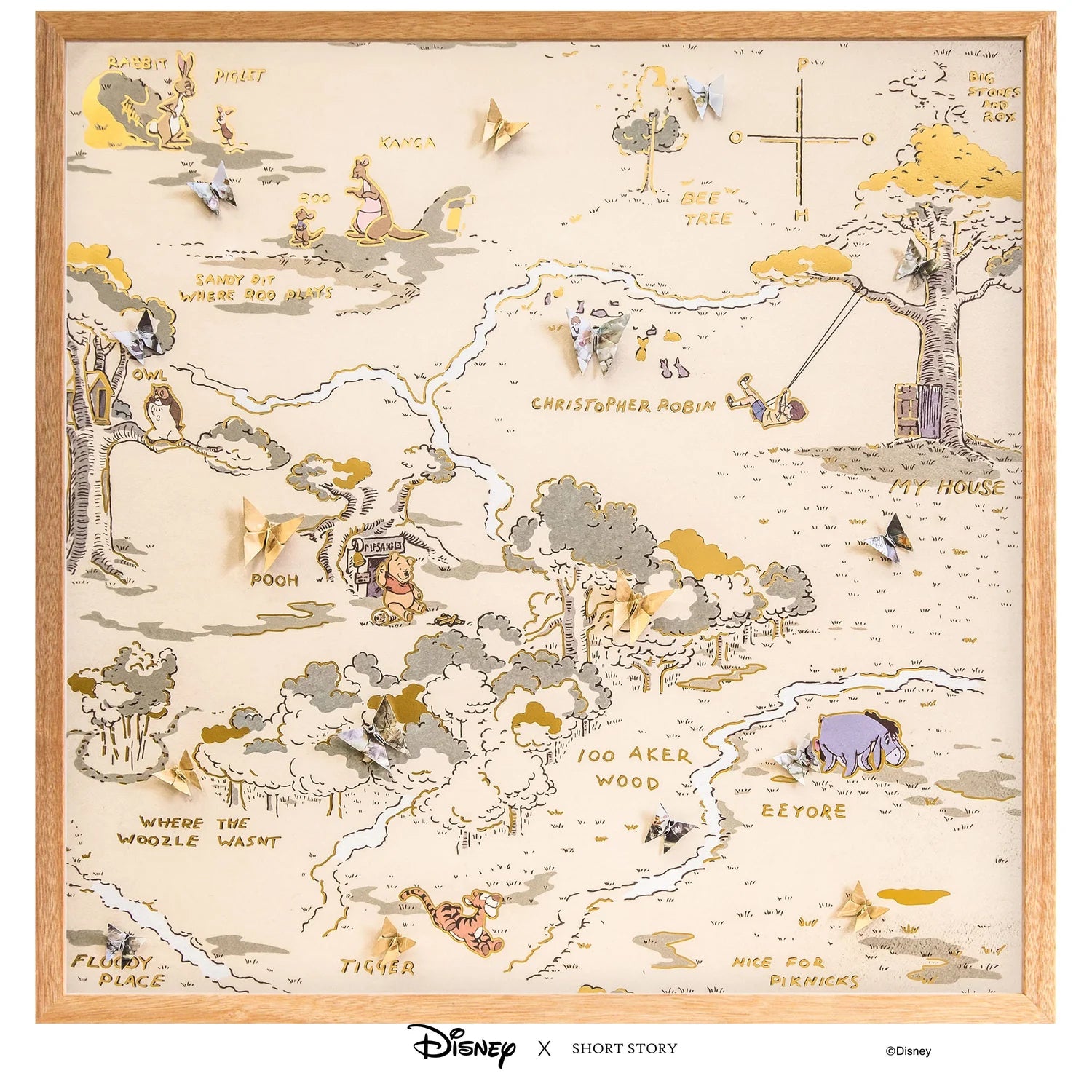 Short Story - Disney Winnie the Pooh Special Edition Natural Frame