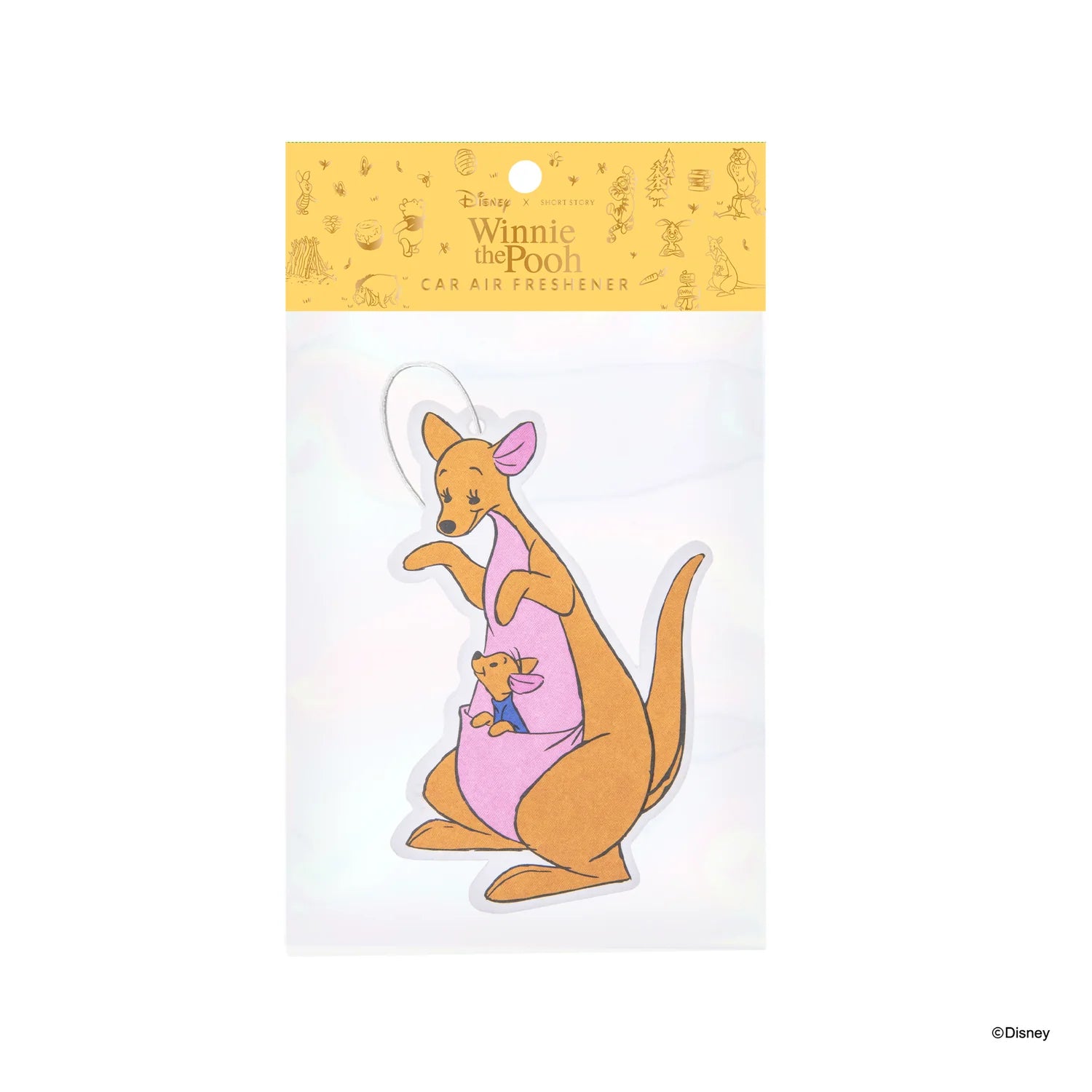 Short Story - Disney Winnie The Pooh Kanga & Roo Car Air Freshener