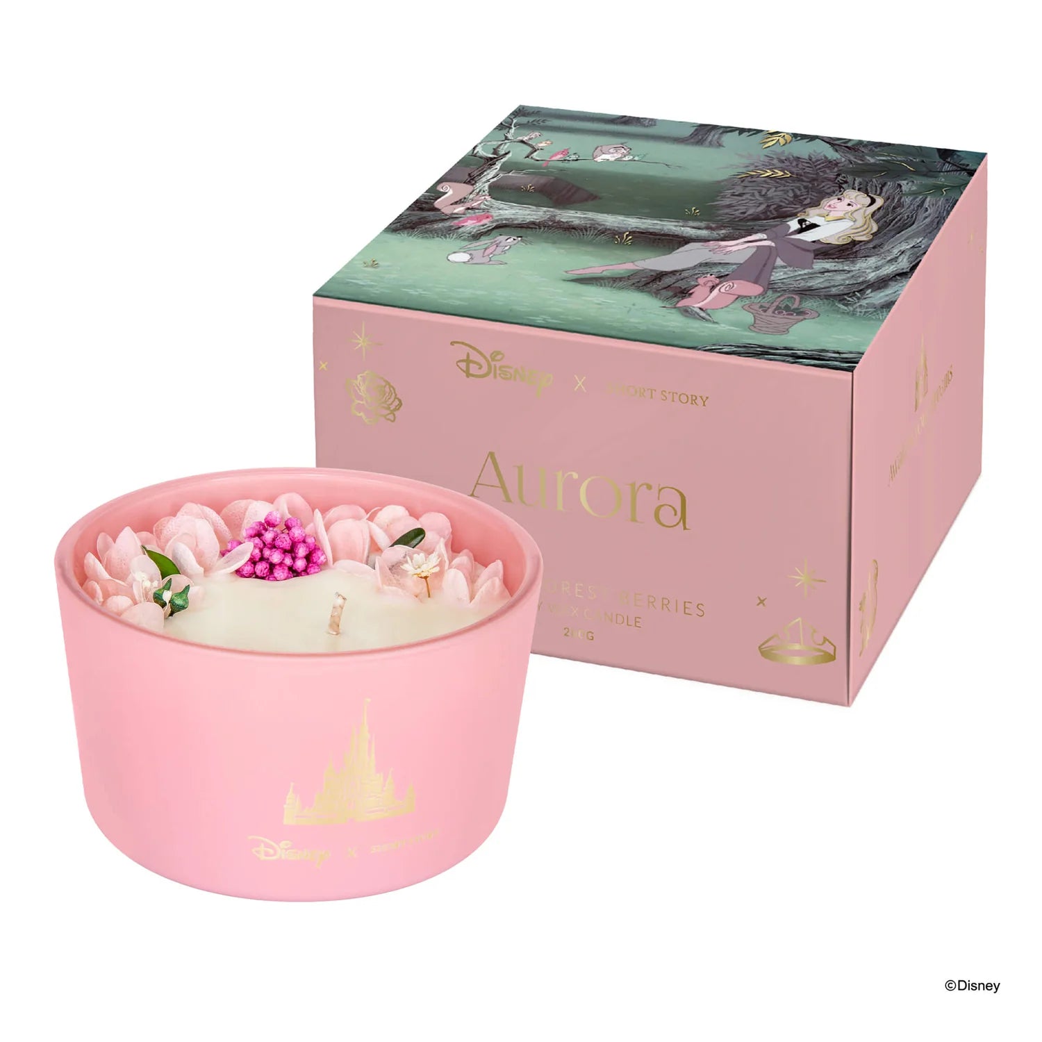 Short Story - Disney Candle Sleeping Beauty Aurora