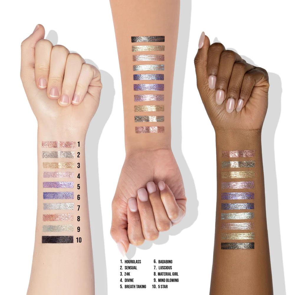 Beauty Creations - Glitterally Perfect Glitter Liner Material Girl