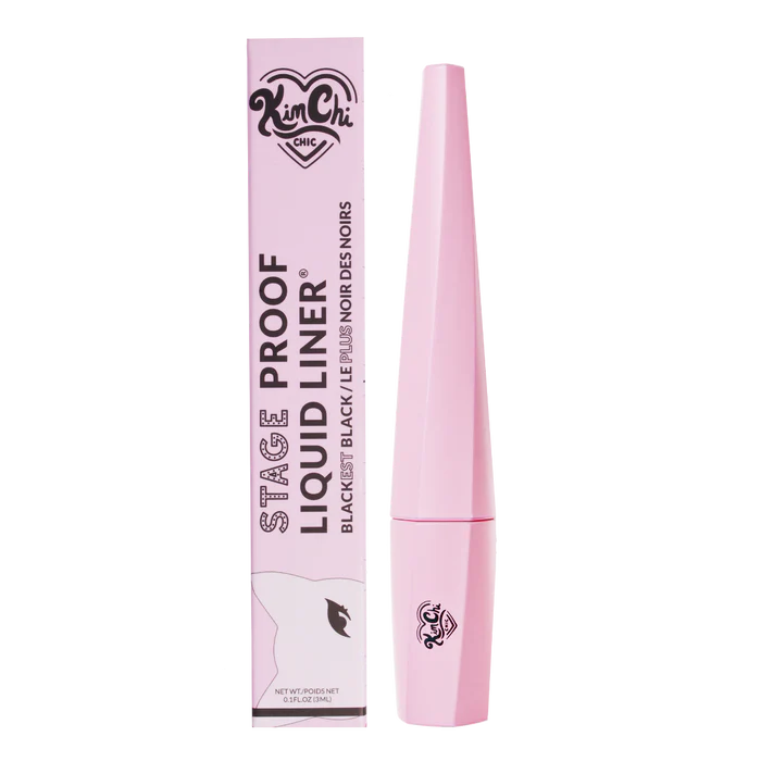 KimChi Chic - Stage Proof Liquid Liner Felt Tip Brush Blackest Black