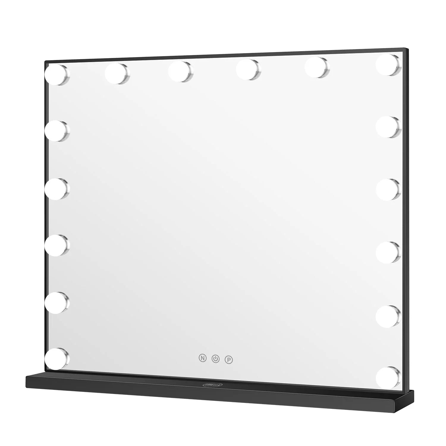 Lurella Cosmetics - 16 Bulb Vanity Mirror Jet Black