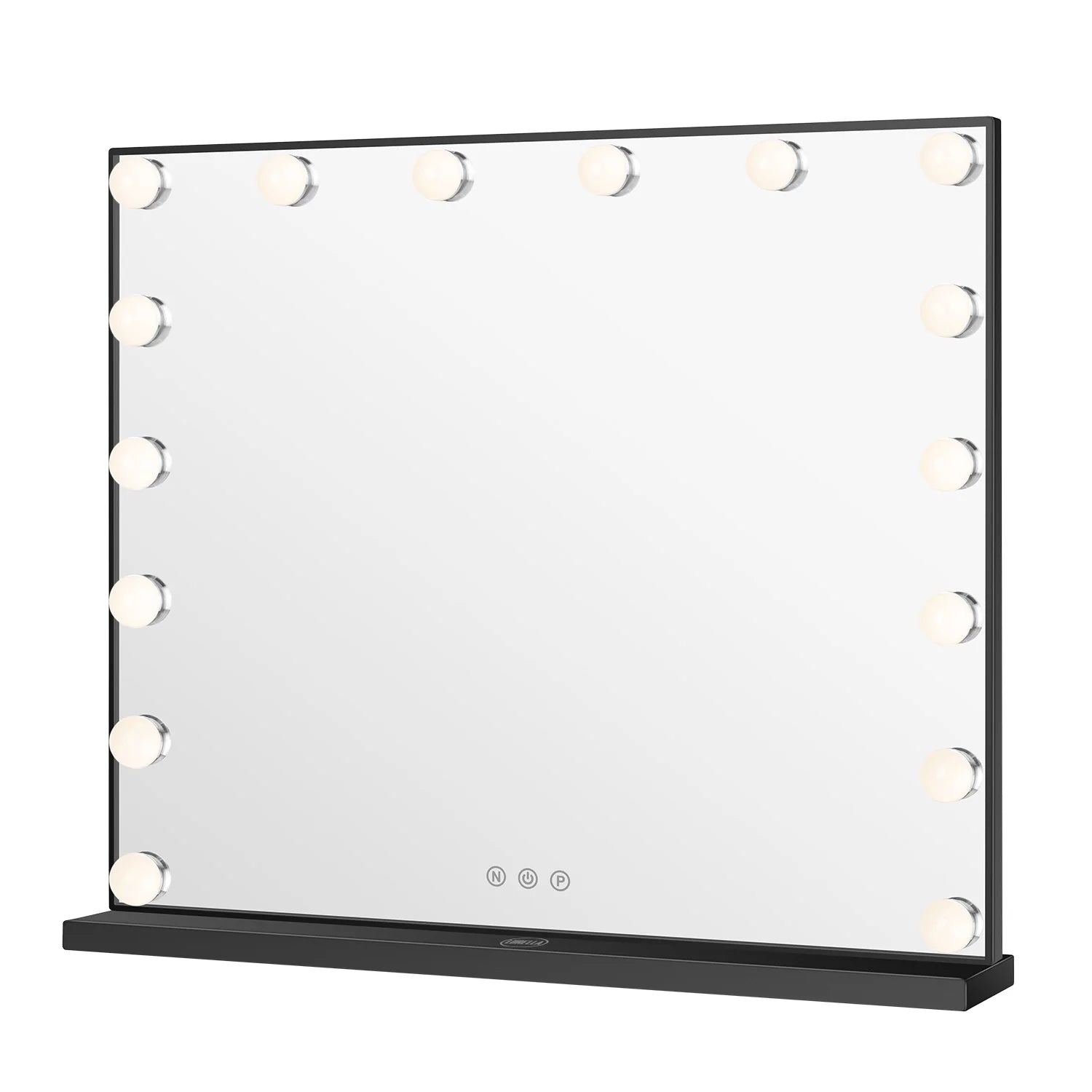 Lurella Cosmetics - 16 Bulb Vanity Mirror Jet Black