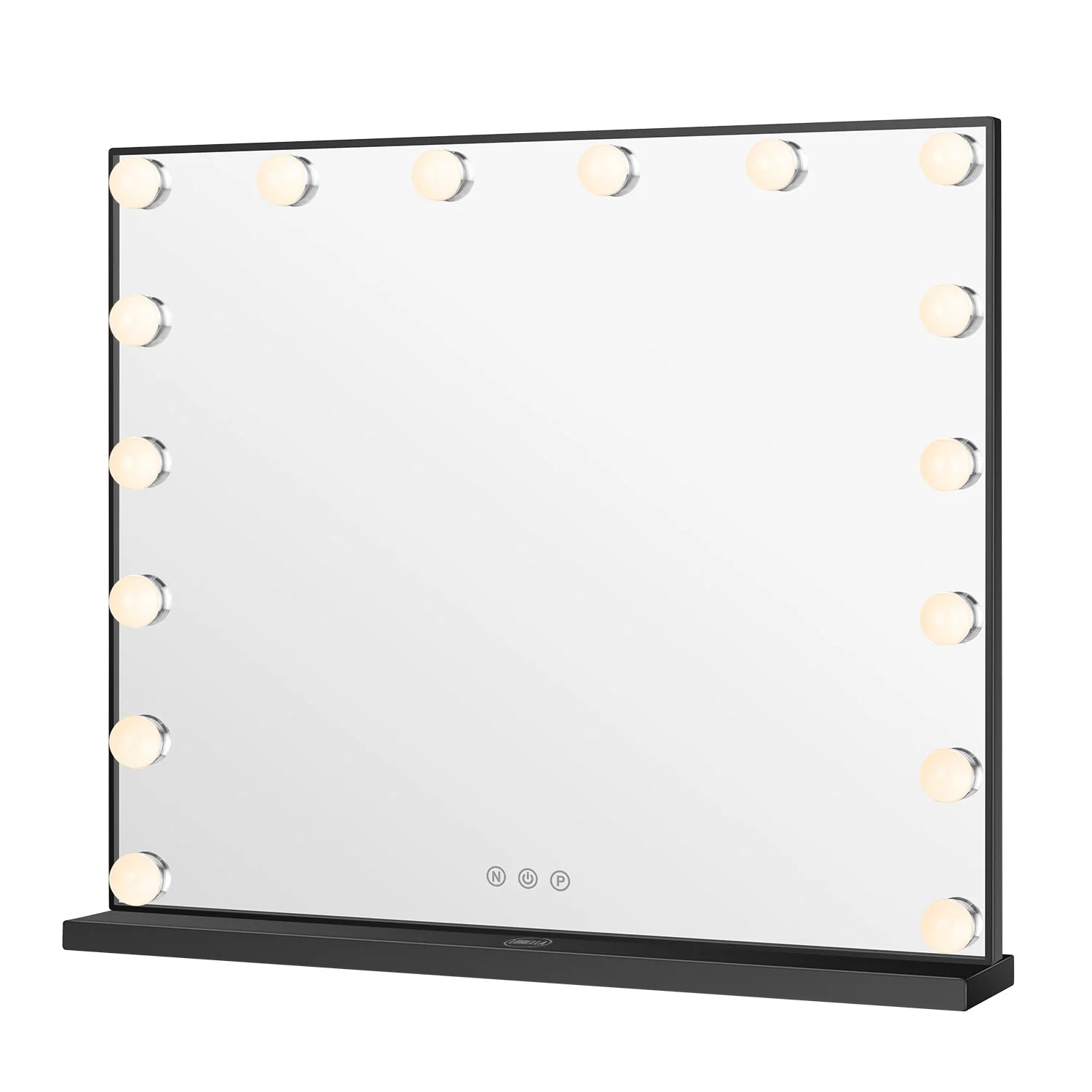 Lurella Cosmetics - 16 Bulb Vanity Mirror Jet Black