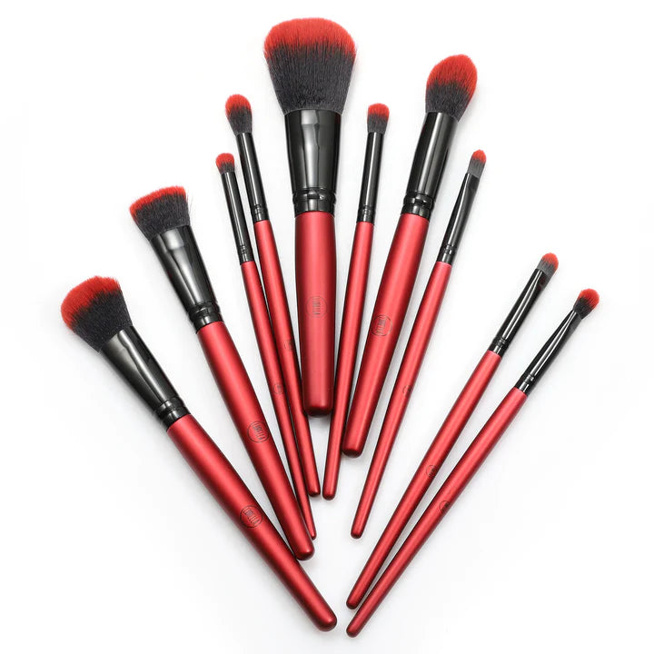 Lurella Cosmetics - Ruby Red Brush Set