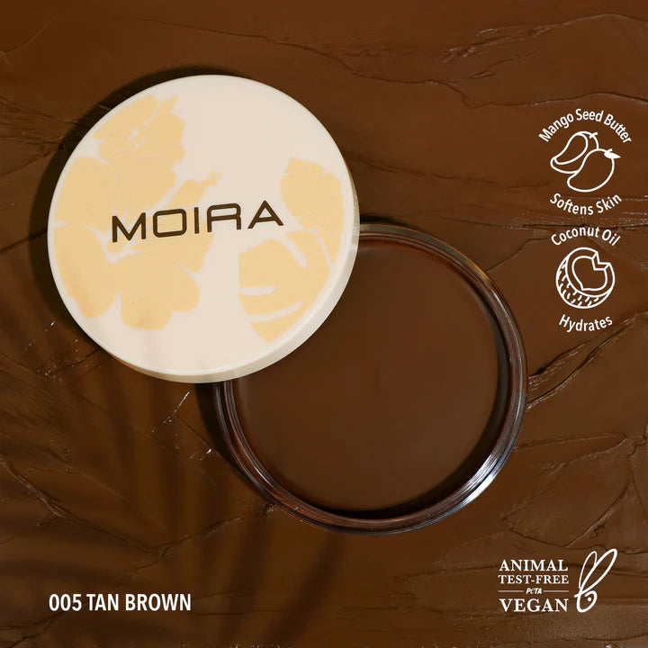 Moira Beauty - Stay Golden Cream Bronzer Tan Brown