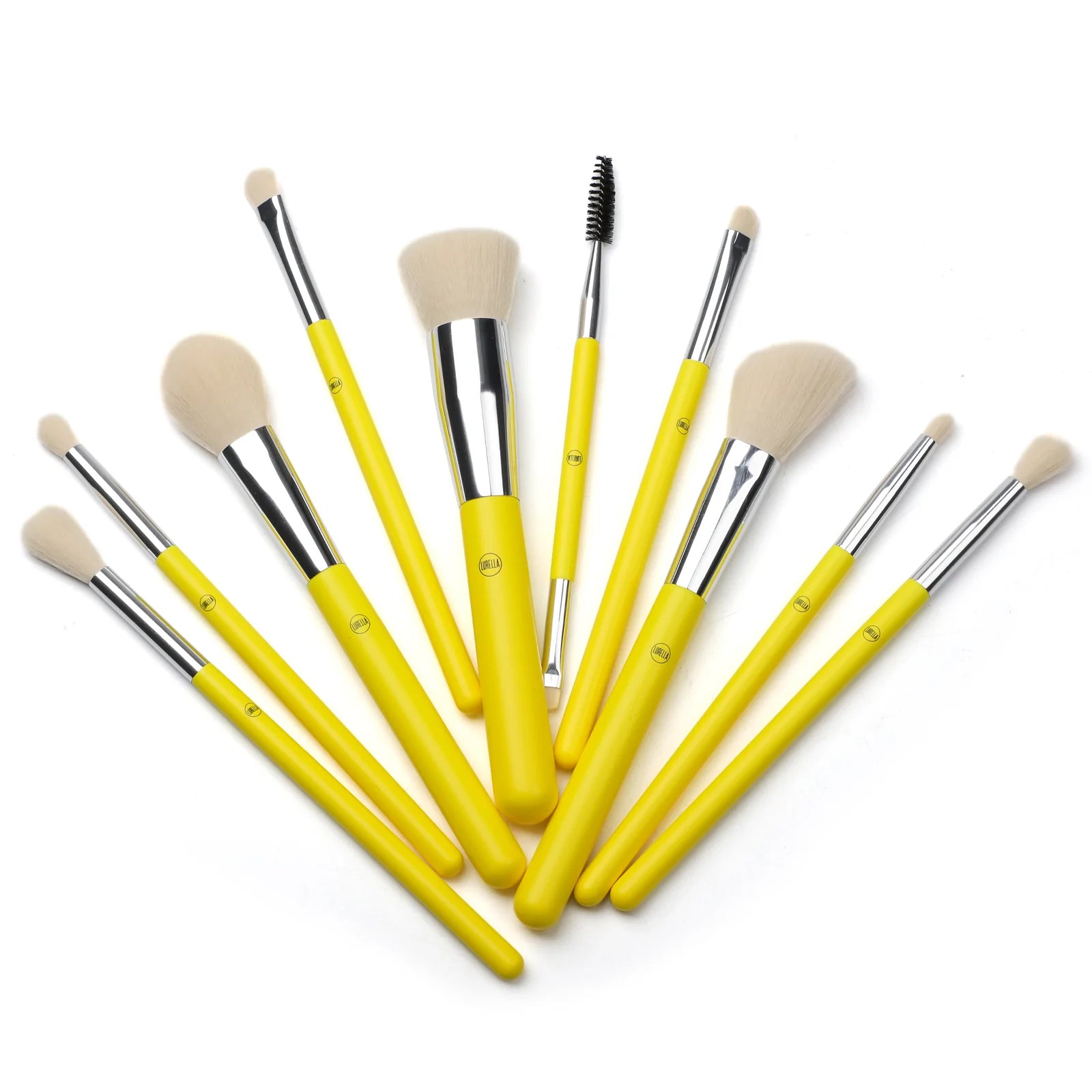 Lurella Cosmetics - Uranium 10pc Neon Brush Brush Set