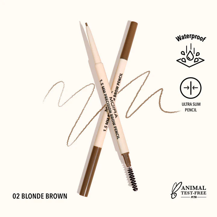 Moira Beauty - Precision Brow Pencil Blonde Brown
