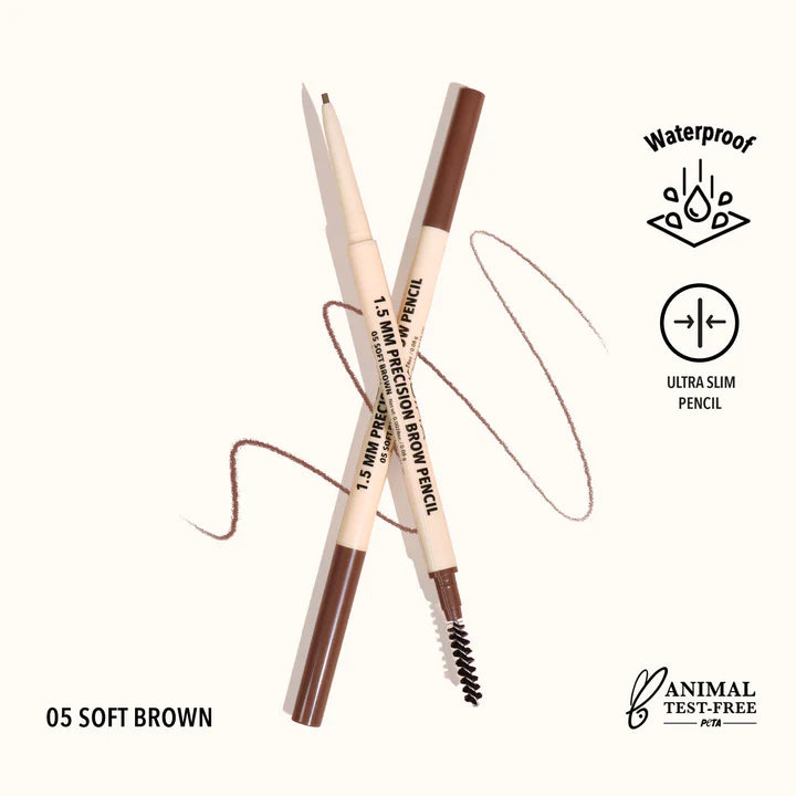 Moira Beauty - Precision Brow Pencil Soft Brown
